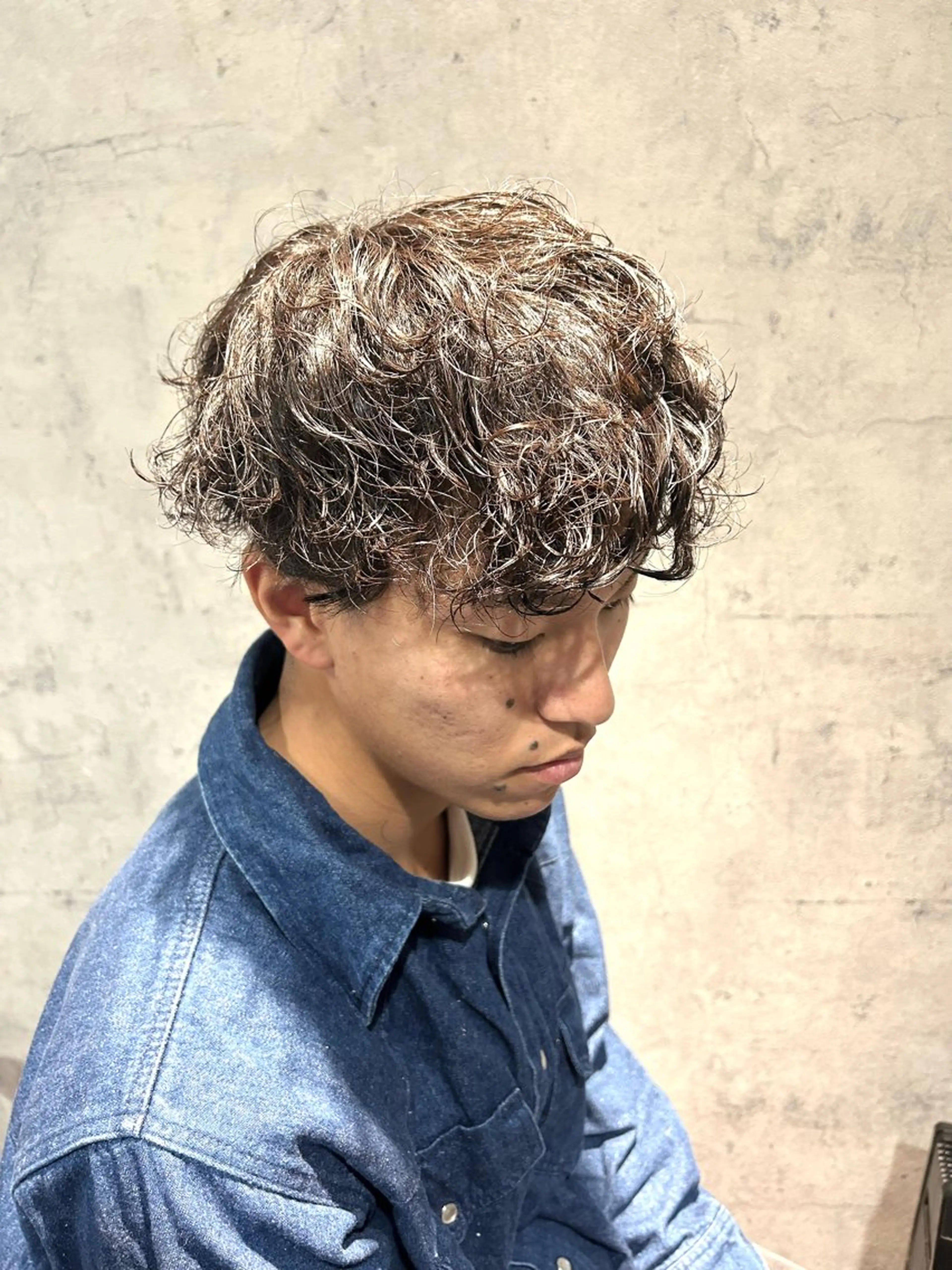 ショート パーマ プードルパーマ カット ヘッドスパ パーソナルカラー 診断🍀マリンのヘアスタイル