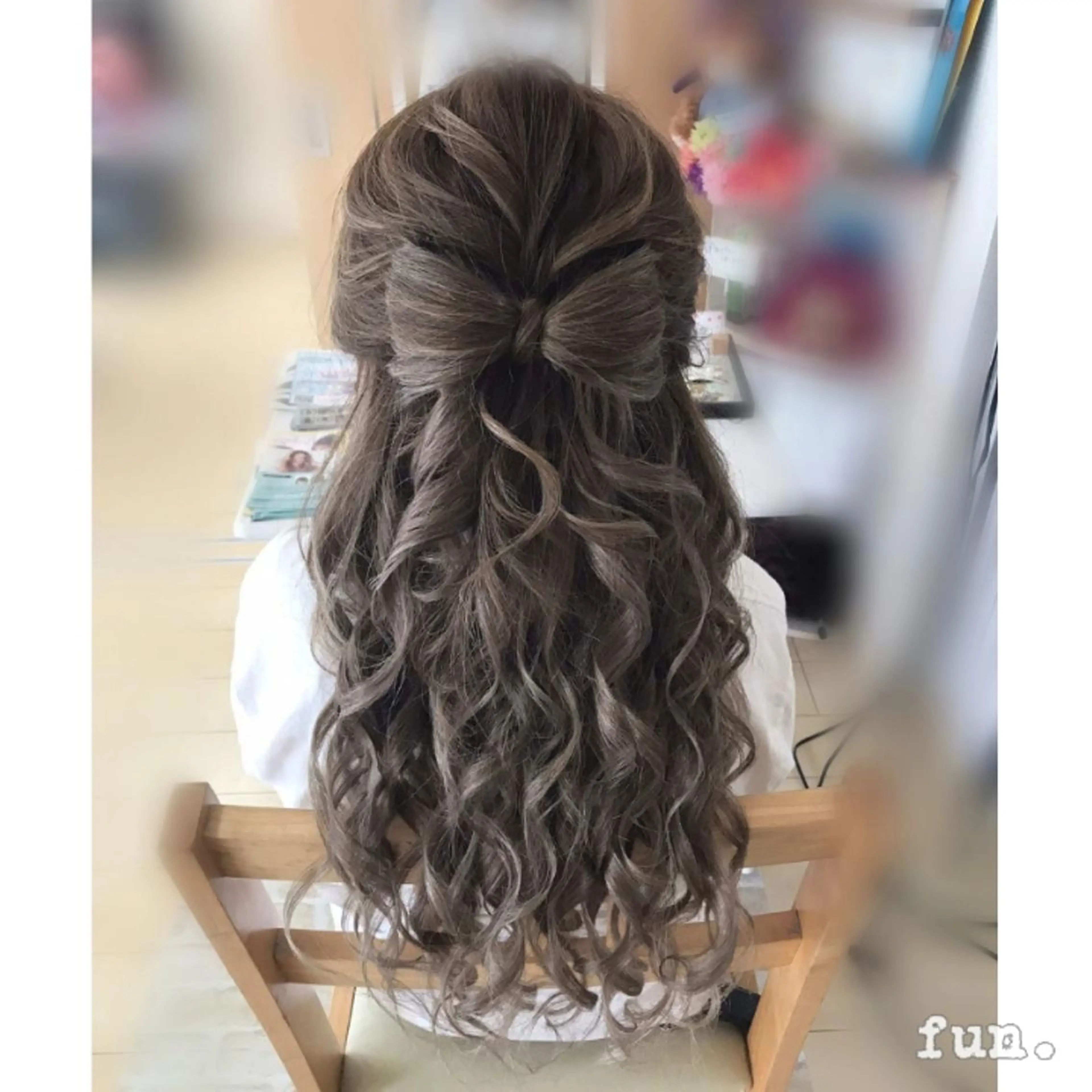 ロング ヘアアレンジ fun./ヘアセット /エクステ/着付のヘアスタイル