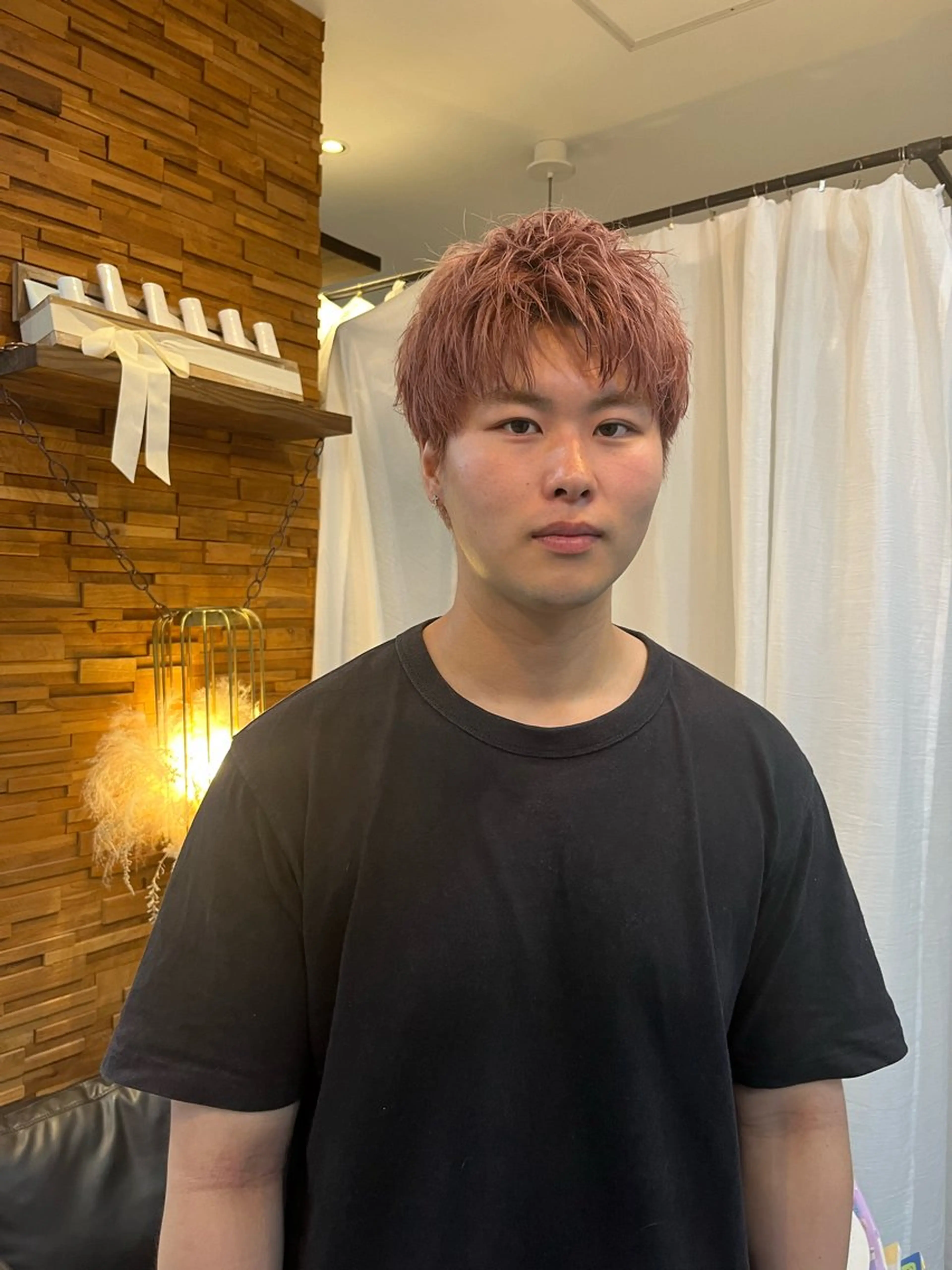 ショート カット ヘアカラー トリートメント パーマ／透明感 🍃Hidetoraのヘアスタイル