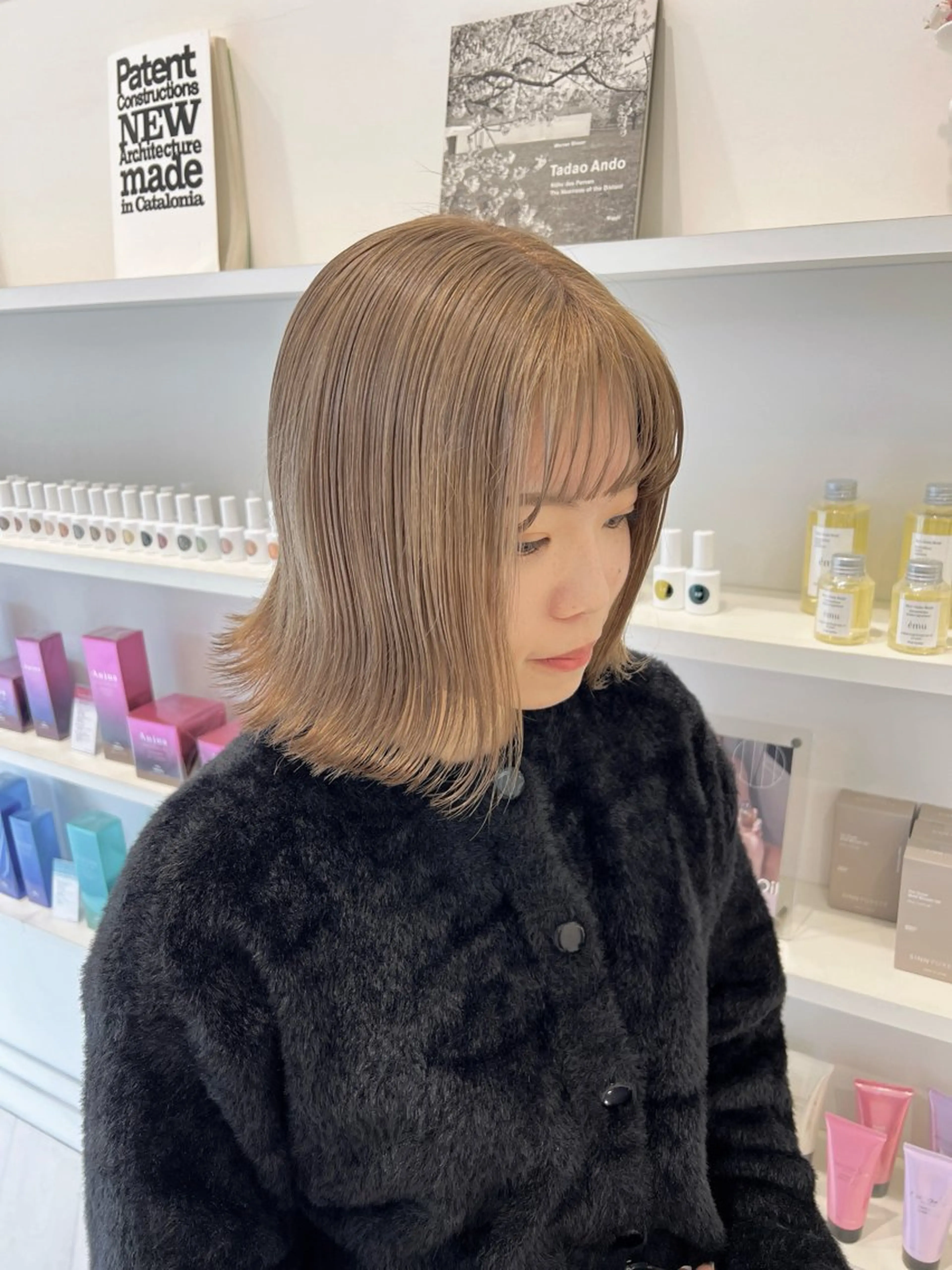 ミディアム Parve Mix /板野妃莉のヘアスタイル