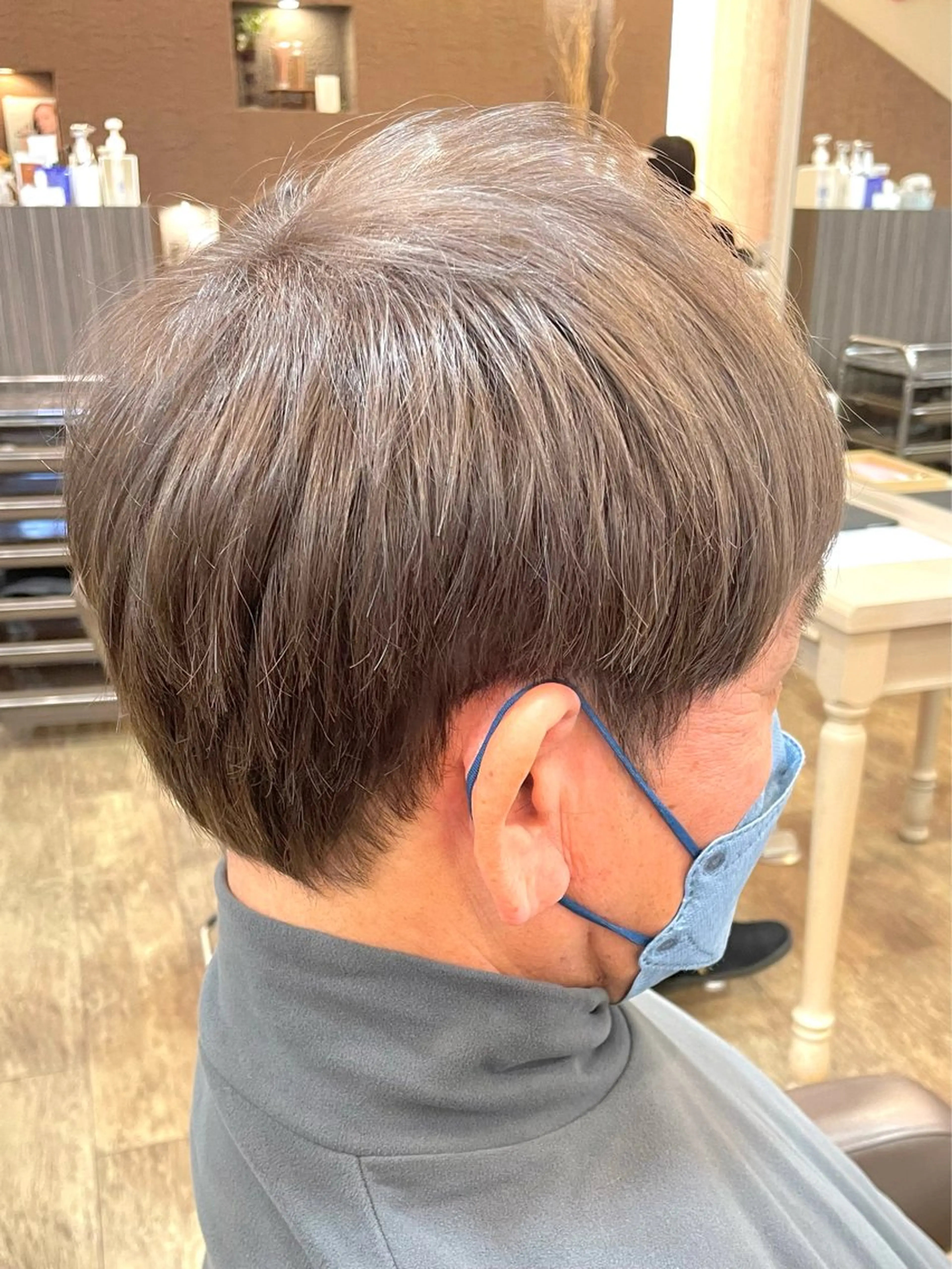 ショート カラー メンズ カット ヘアカラー メンズパーマ🌀/ 中村郁未のヘアスタイル