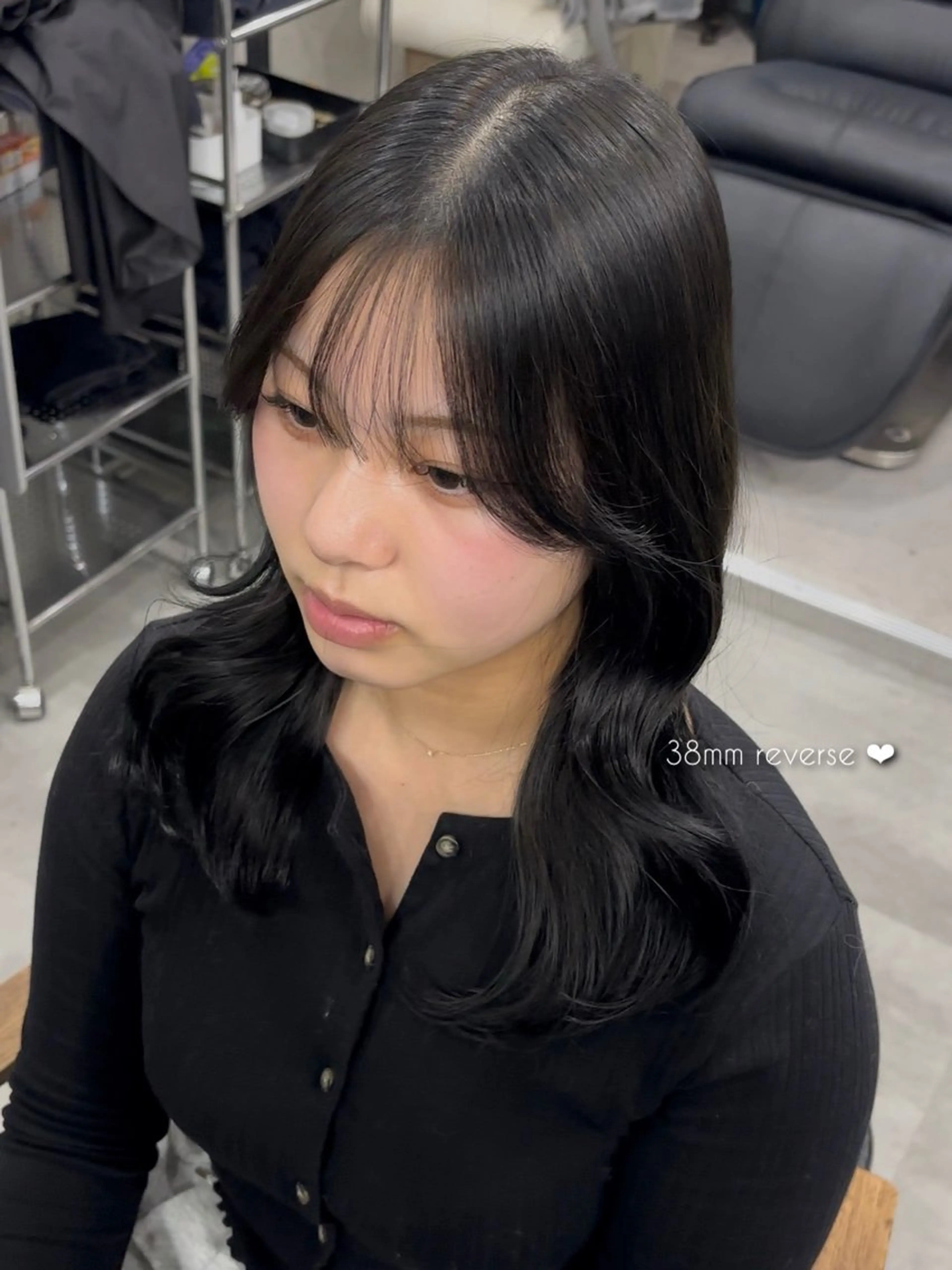 ロング ｶﾉ / 王道モテヘア🖤のヘアスタイル