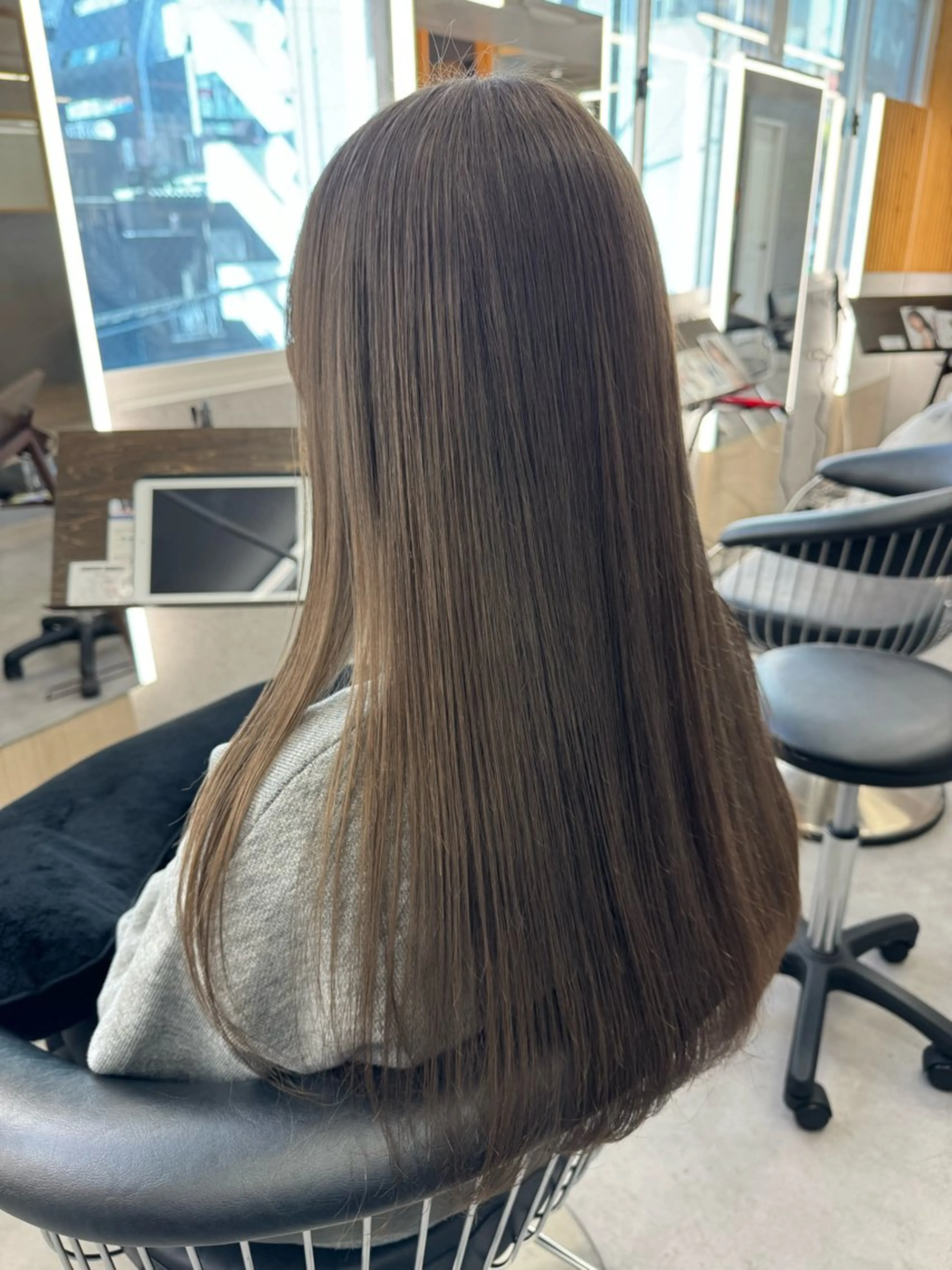 ロング カラー カット ヘアカラー 【縮毛矯正/カラー】 今野寛己のヘアスタイル