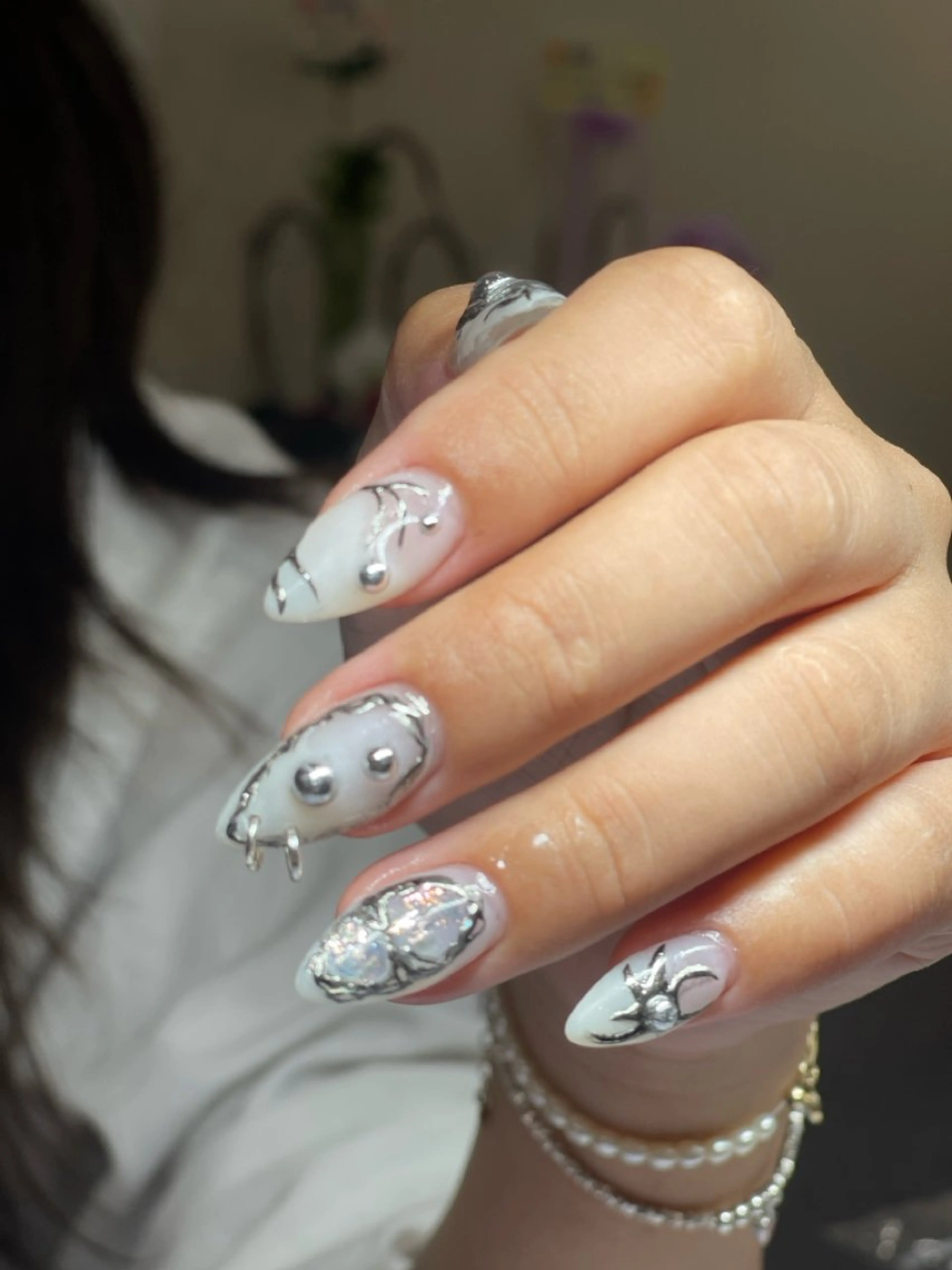 モデル限定 価格」「自爪」アートし放題(オフ別料金1000円~ )   "の写真