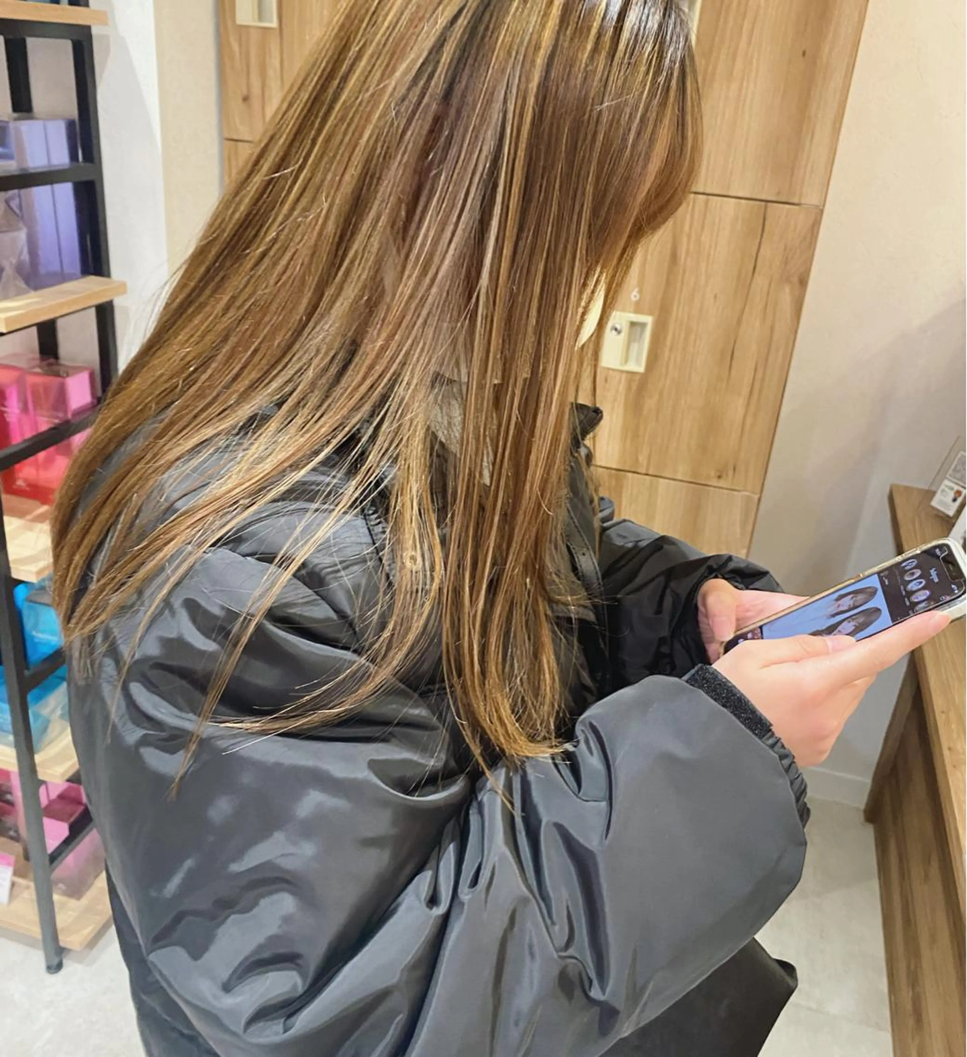 ロング トリートメント パーマ 縮毛矯正 パーマ指名No1 /namiのヘアスタイル