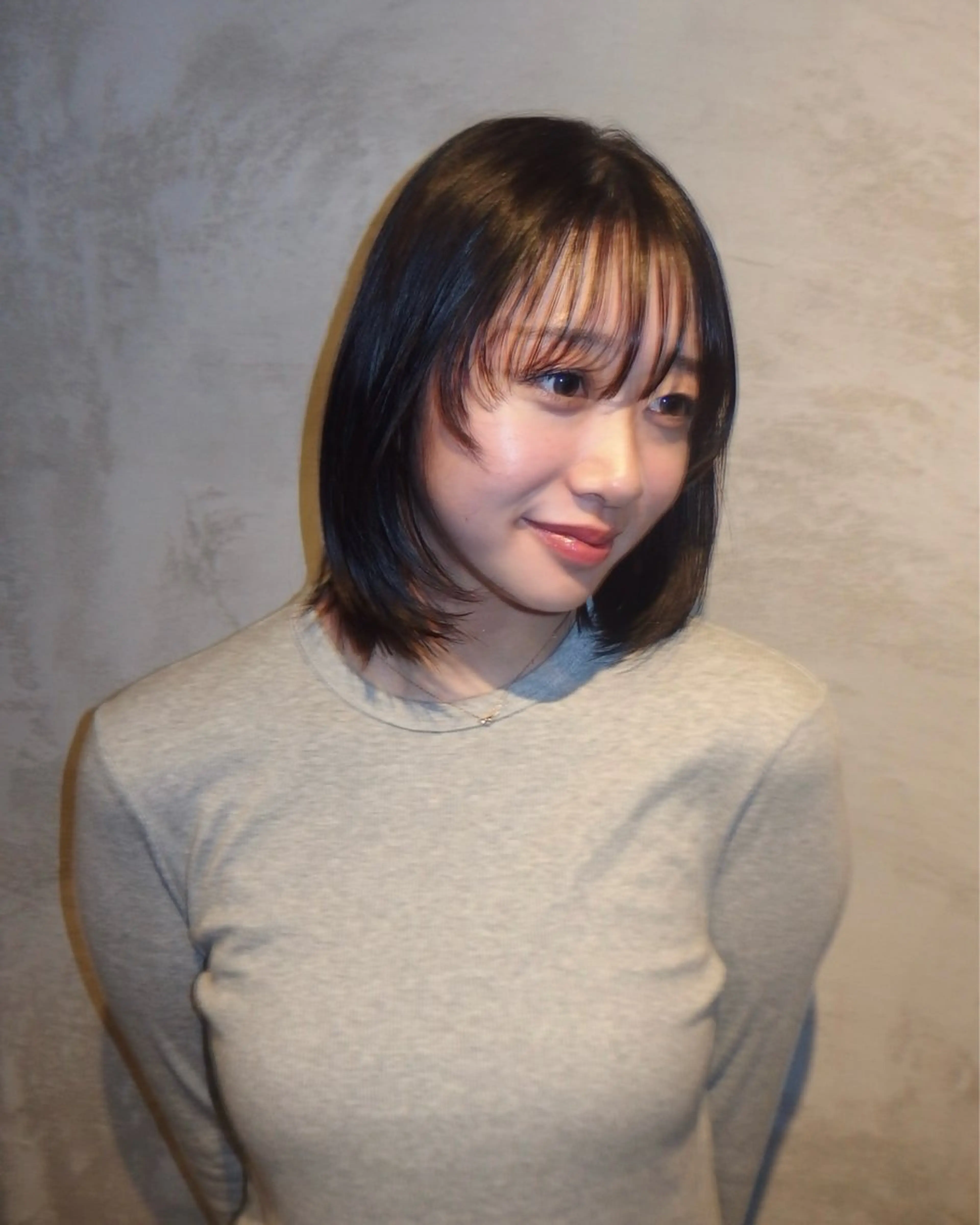 【実習、就活応援✨️】黒染めを使わない トーンダウンワンカラー🌑 + 4stepトリートメント  ￥5,000の写真