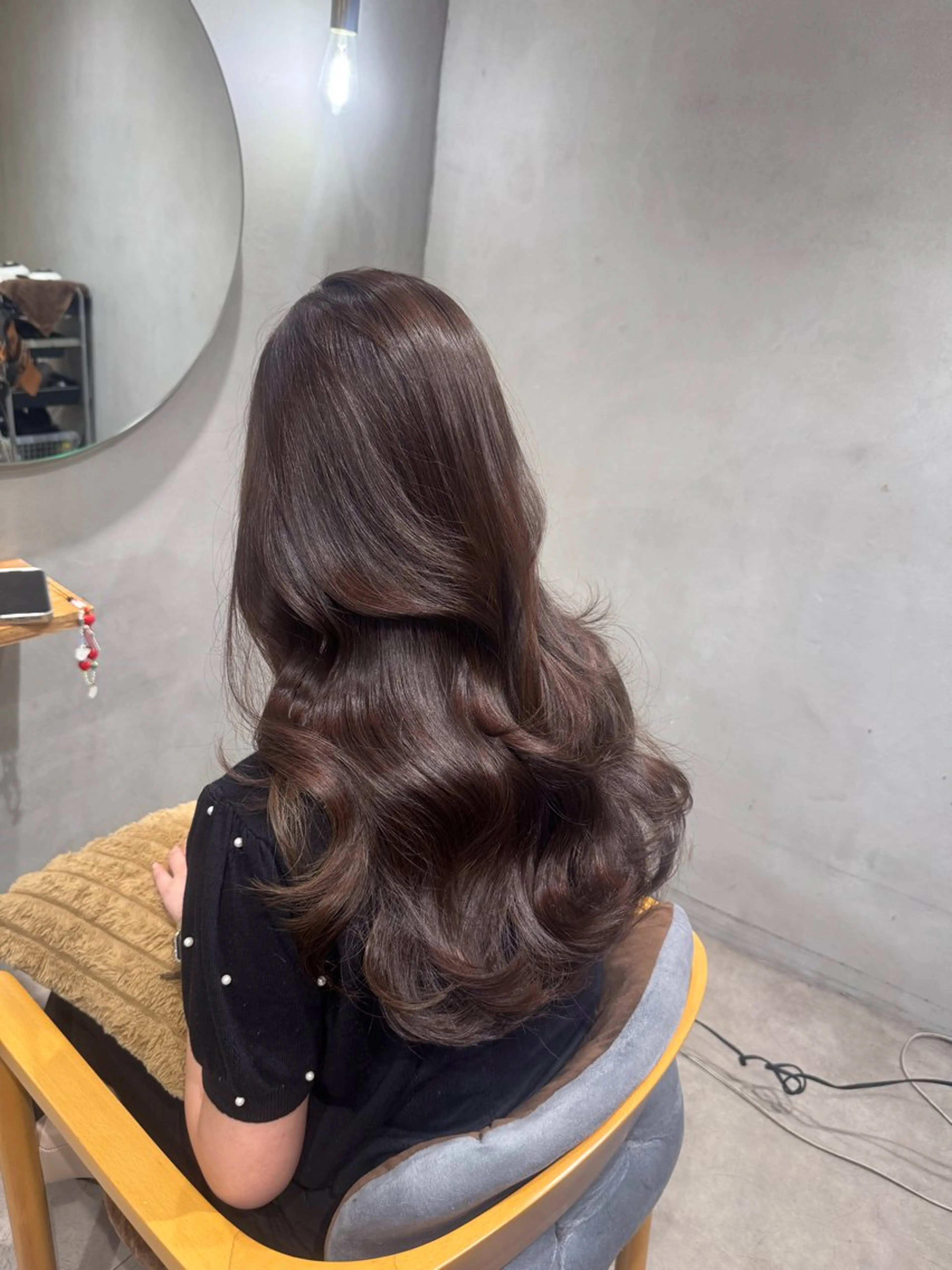 【人気No.2クーポン】カット＋艶カラー（白髪染め可）+5工程Aujua♪7,980円の写真