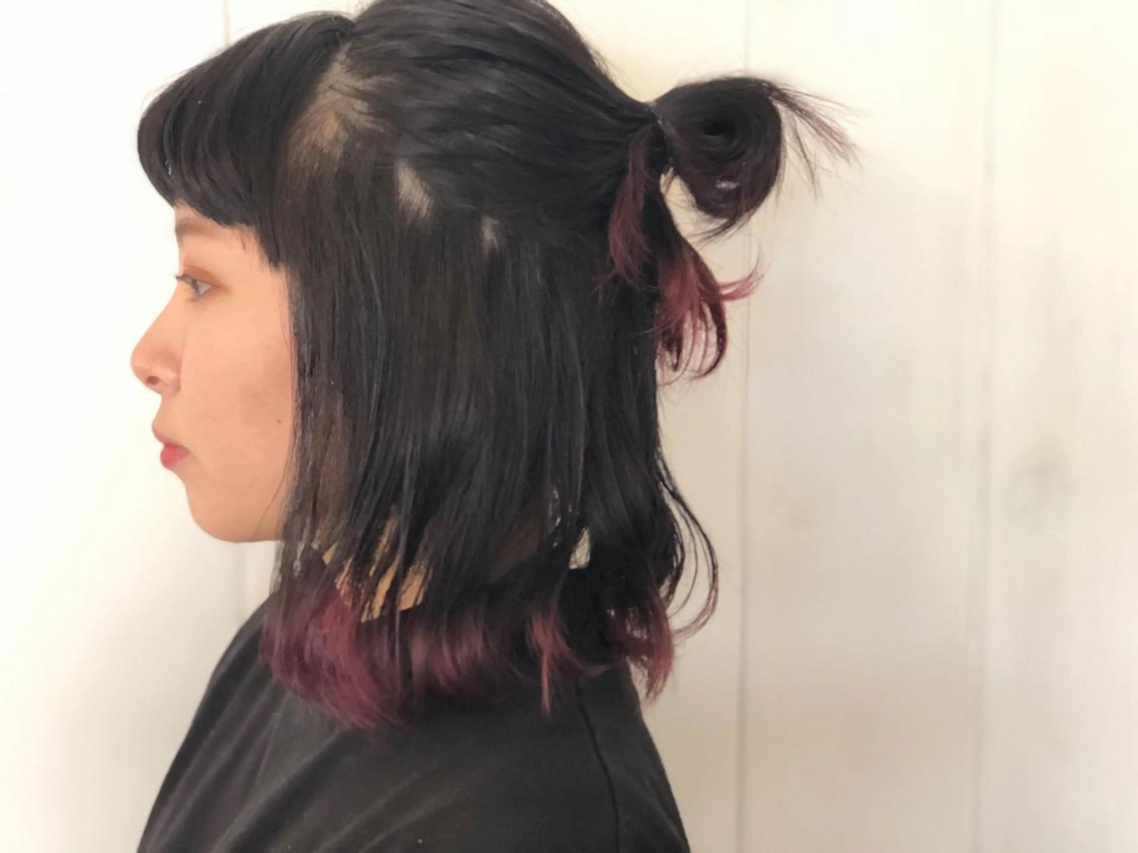 ミディアム カラー Strawberry所属・原田 志保のヘアスタイル