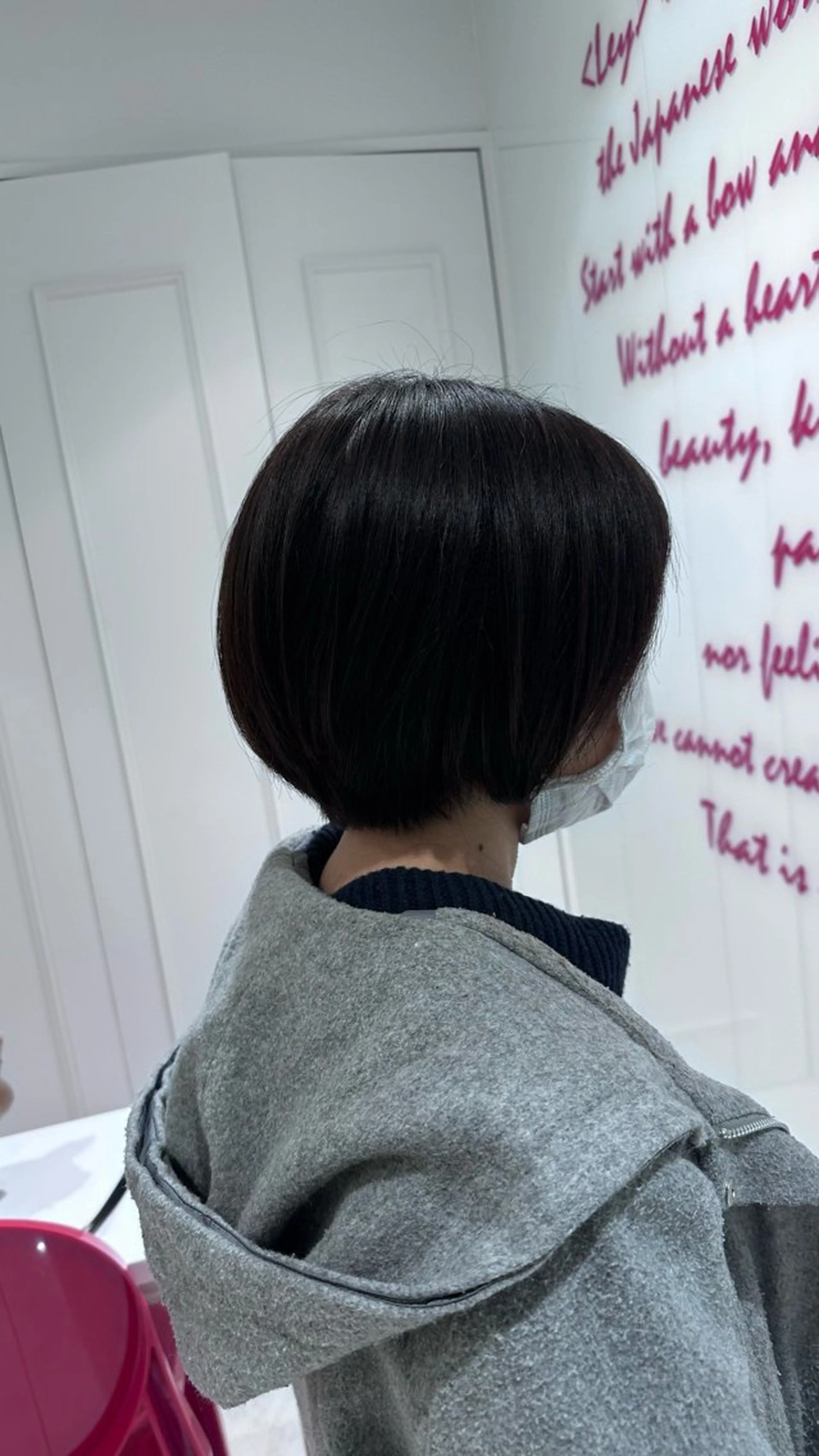 ショート ショートボブ ボブ ショートヘア 半田 陽菜のヘアスタイル