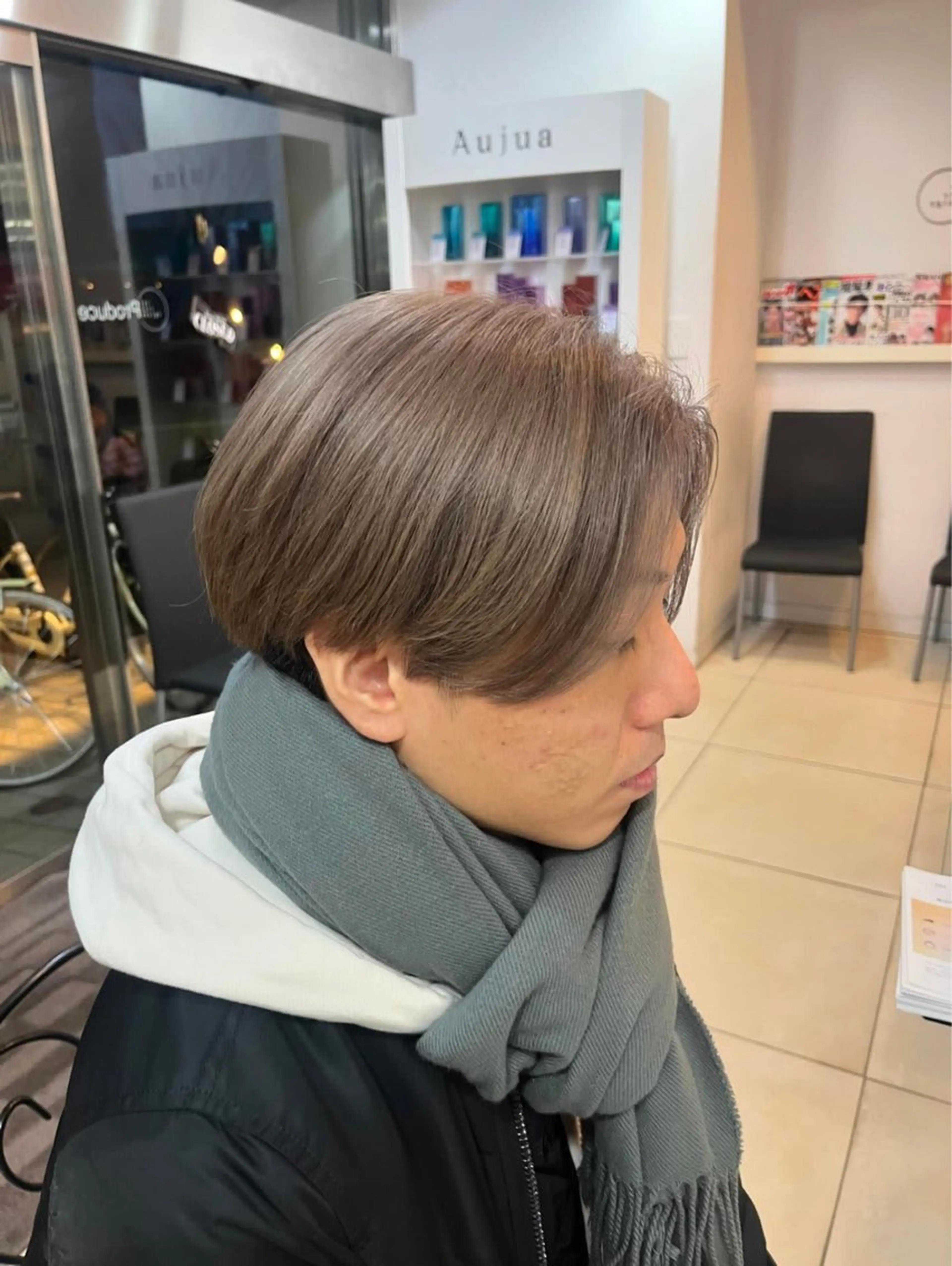 カラー メンズ STAGE所属・ニュアンスパーマ/ 本厚木/NAOAKIのヘアスタイル