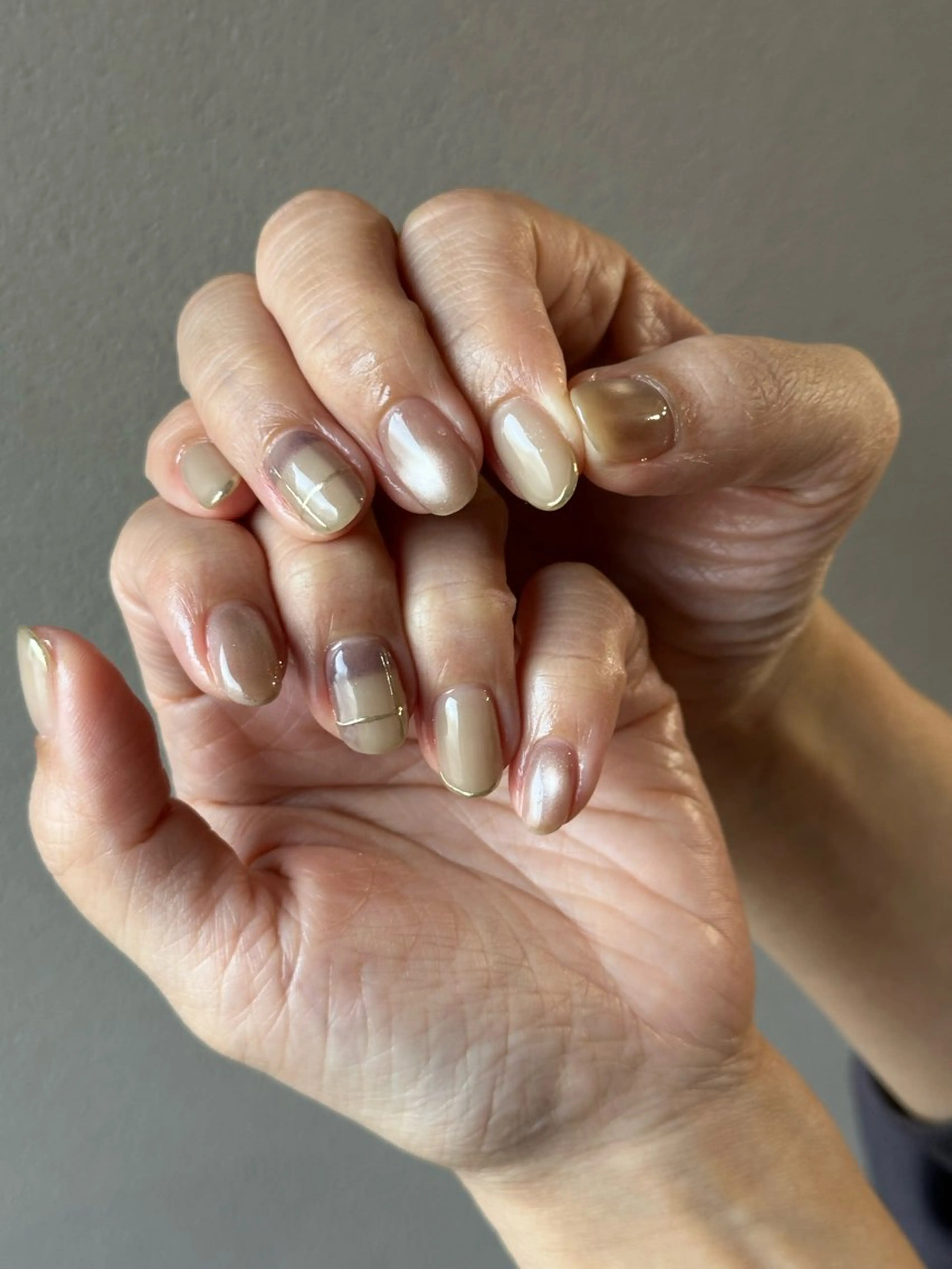 ネイル マグネットネイル ハンドネイル sen所属・sen 高松市国分寺町のネイルデザイン