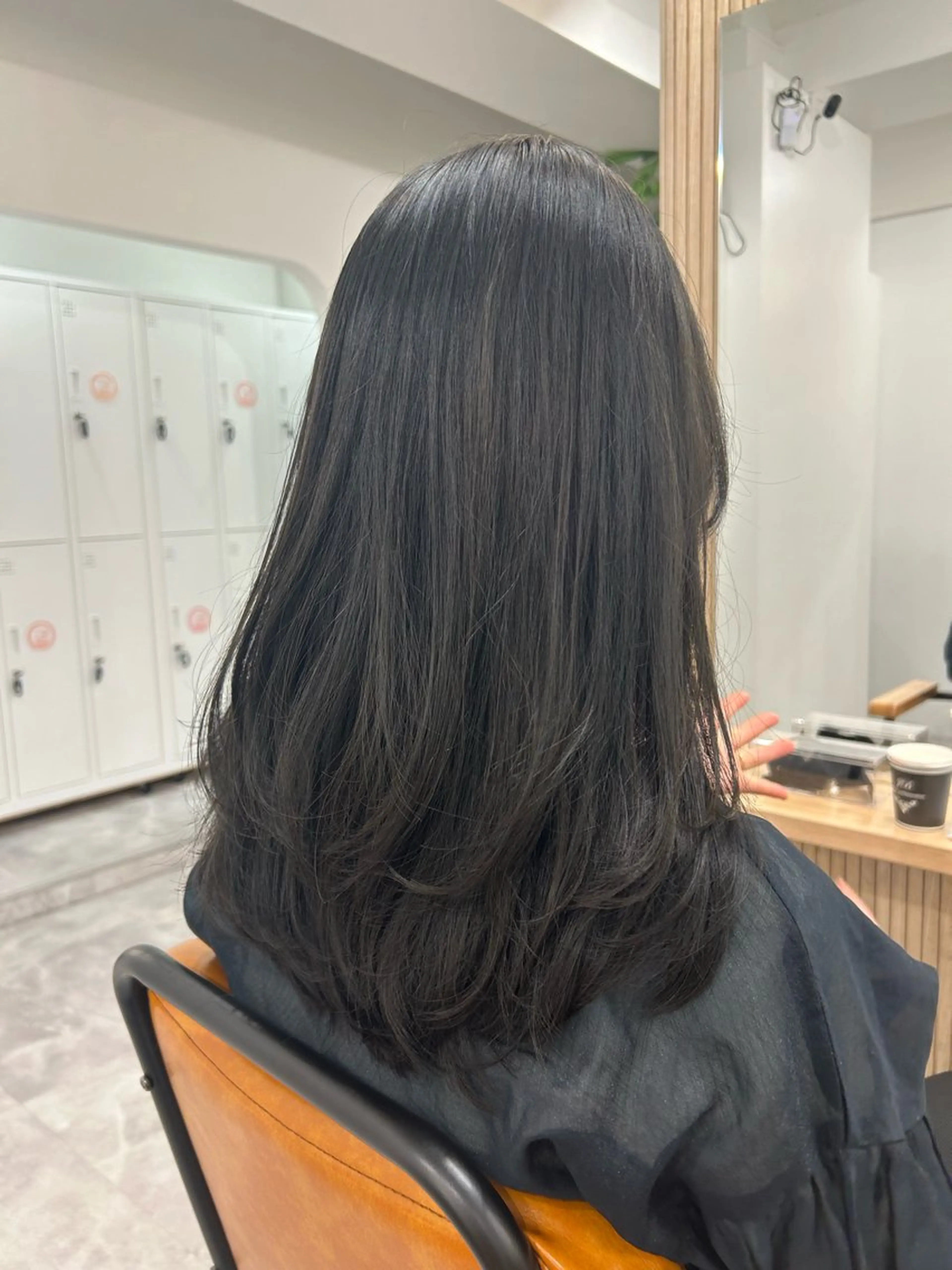 ミディアム カラー カット ヘアカラー 🍟月舘りほ カラー/髪質改善🍟のヘアスタイル