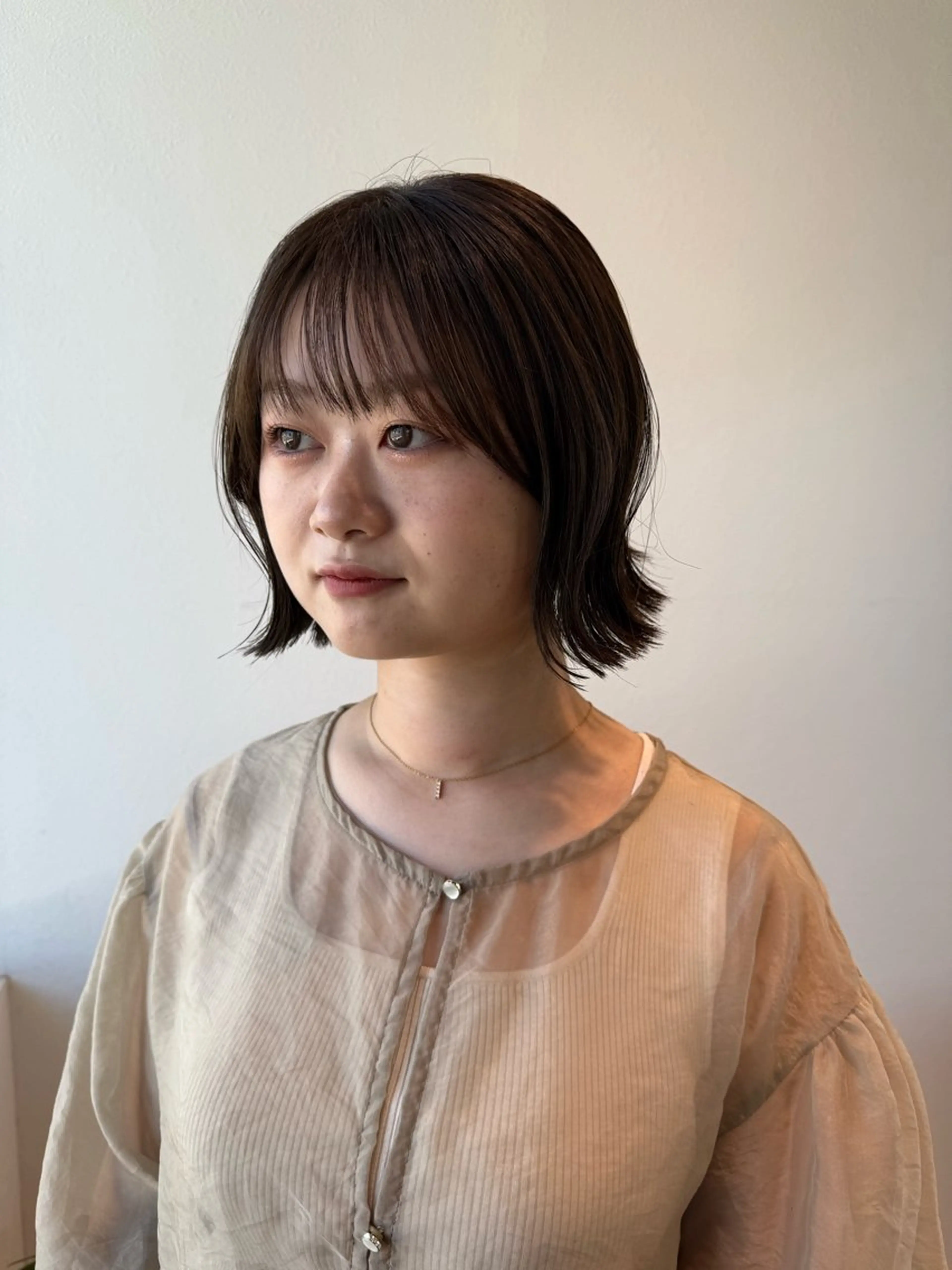 ショート カラー カット ヘアカラー トリートメント 木村 架音のヘアスタイル