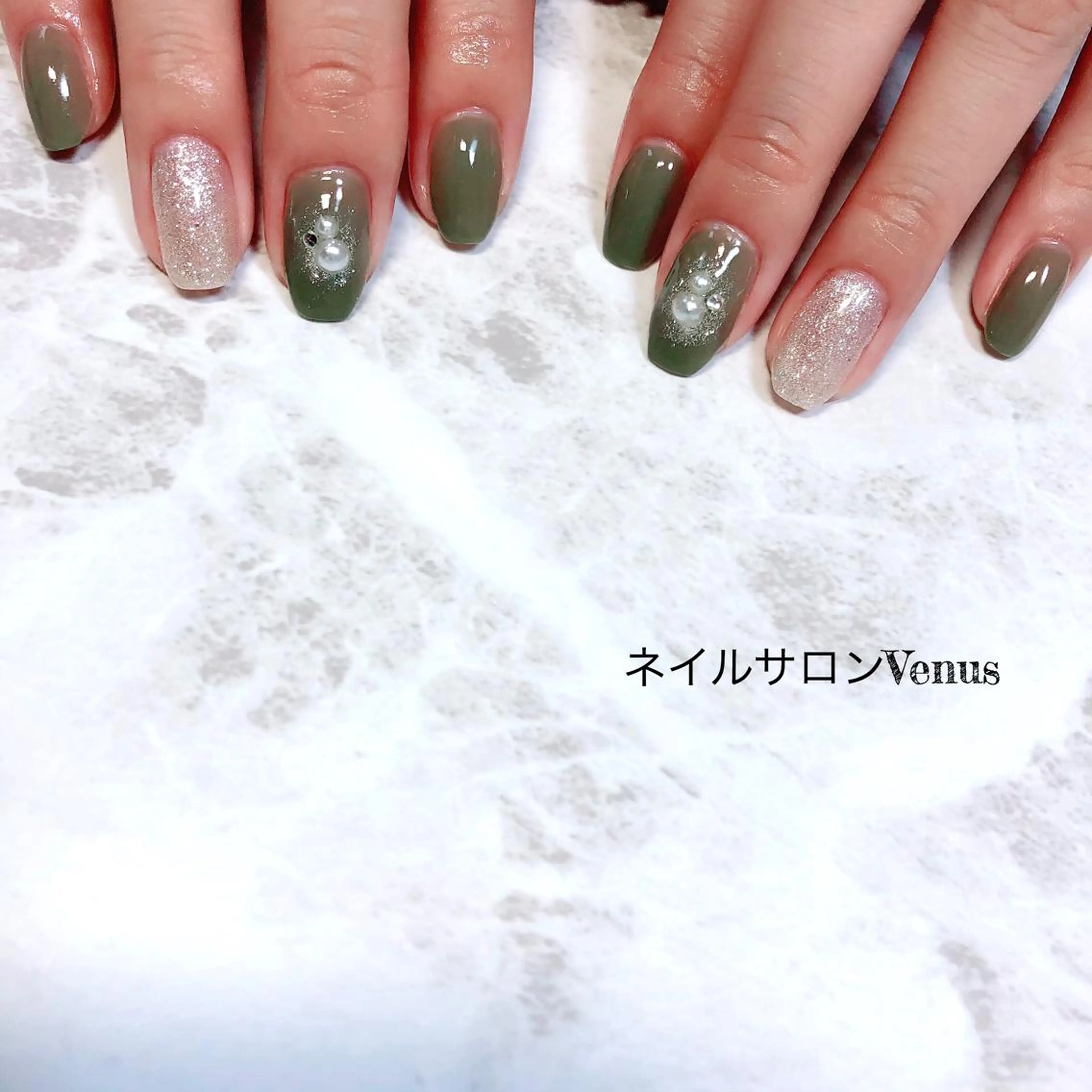 ネイル シンプルネイル ハンドネイル Nail salon Venusのネイルデザイン