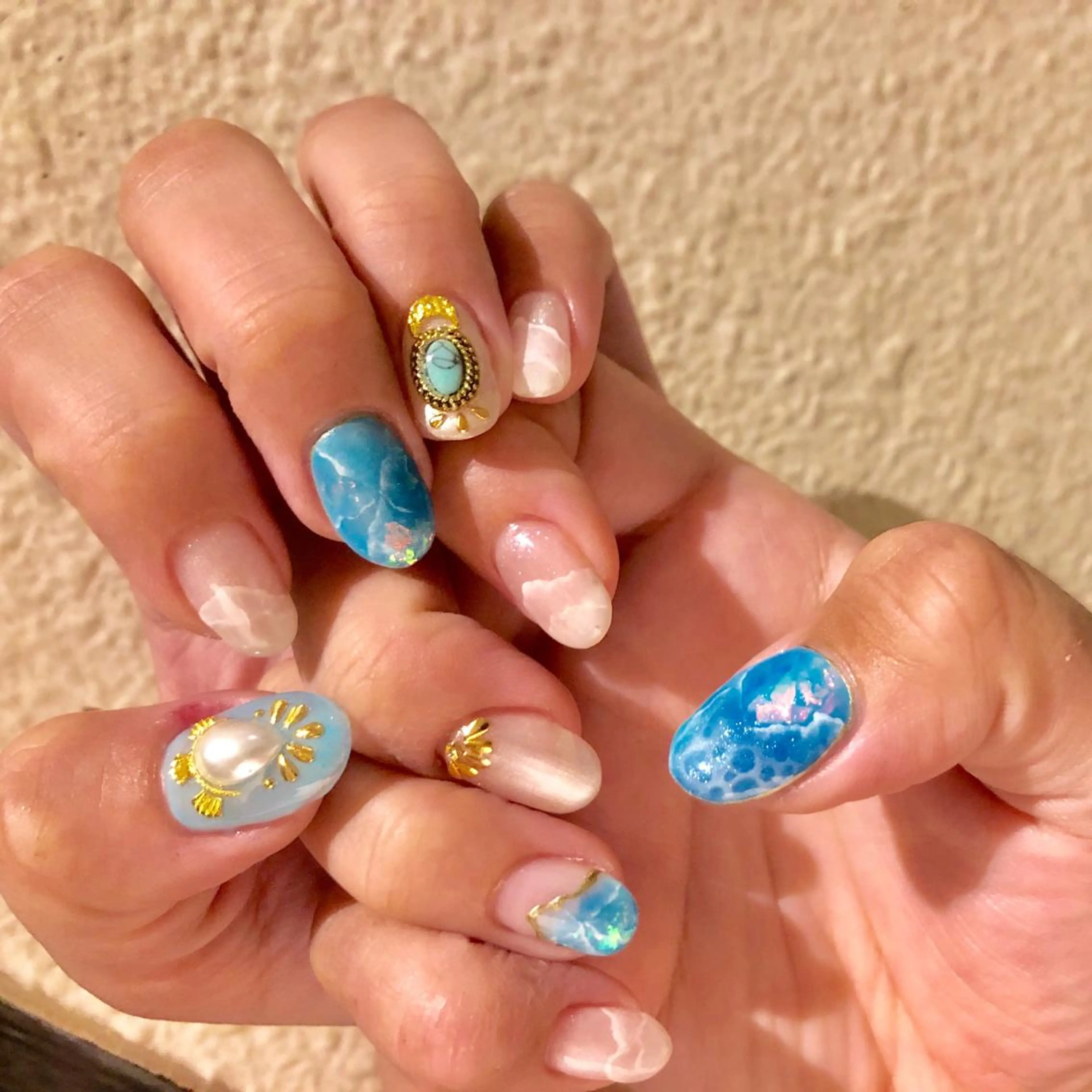 ネイル Amber21.所属・Nagahama Akariのネイルデザイン