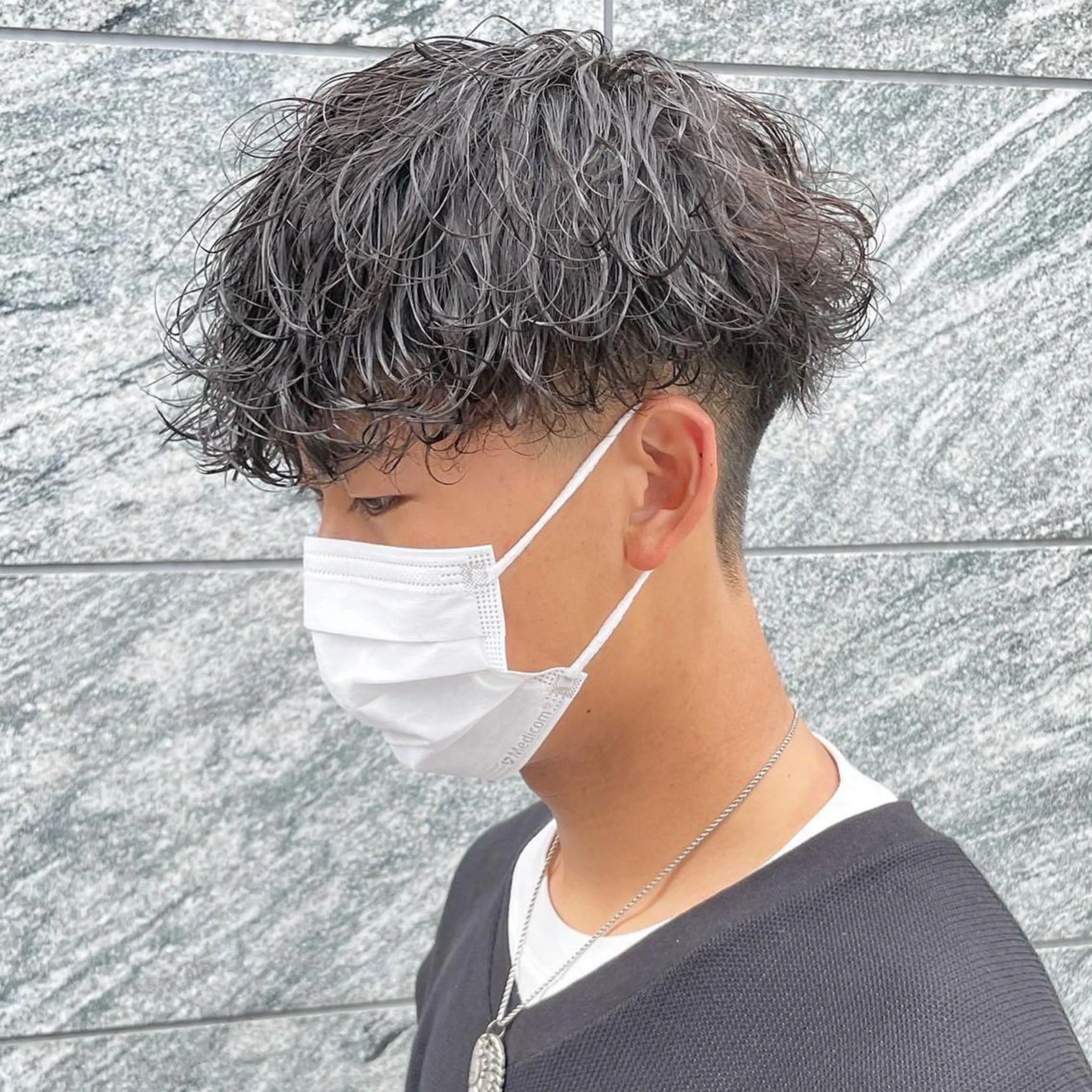 ショート カラー パーマ ヘアアレンジ メンズ キッズ ネイル マツエク・マツパ アイブロウ SKILL ikebukuro所属・✂️メンズカット ひろき✂️のヘアスタイル