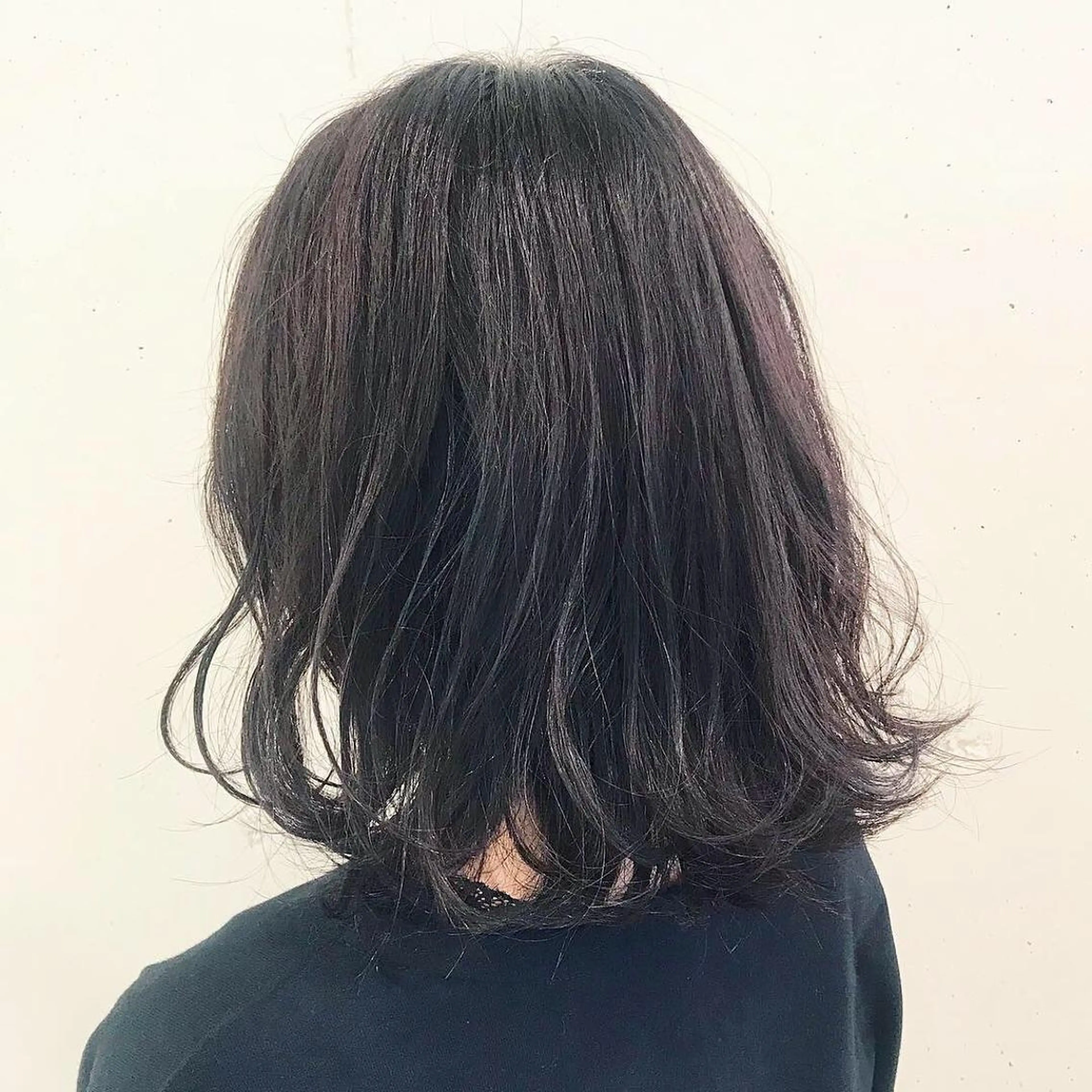 ミディアム カラー スナコザワ レナのヘアスタイル