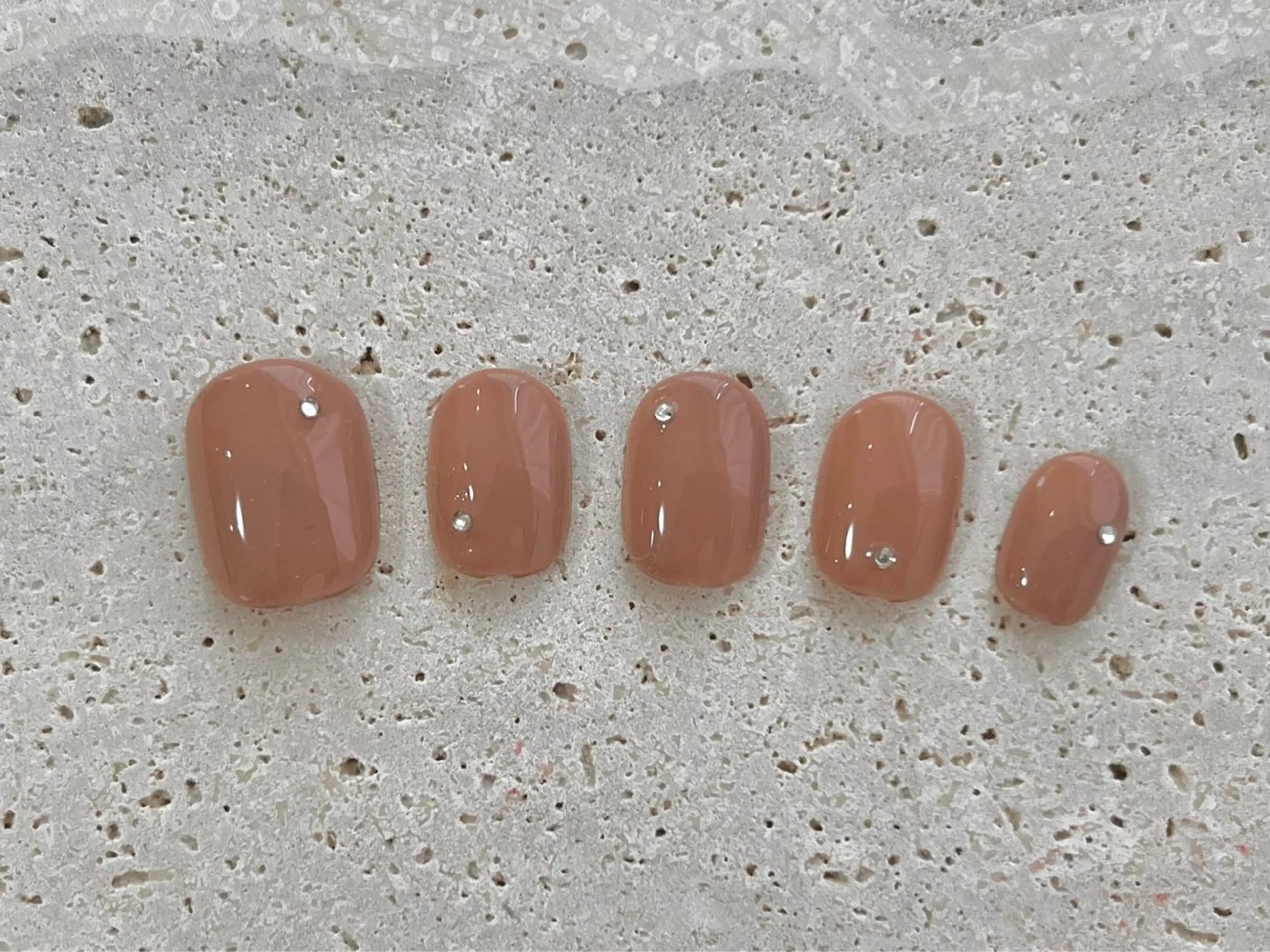 ネイル アートネイル シンプルネイル Chamuel 三輪のネイルデザイン