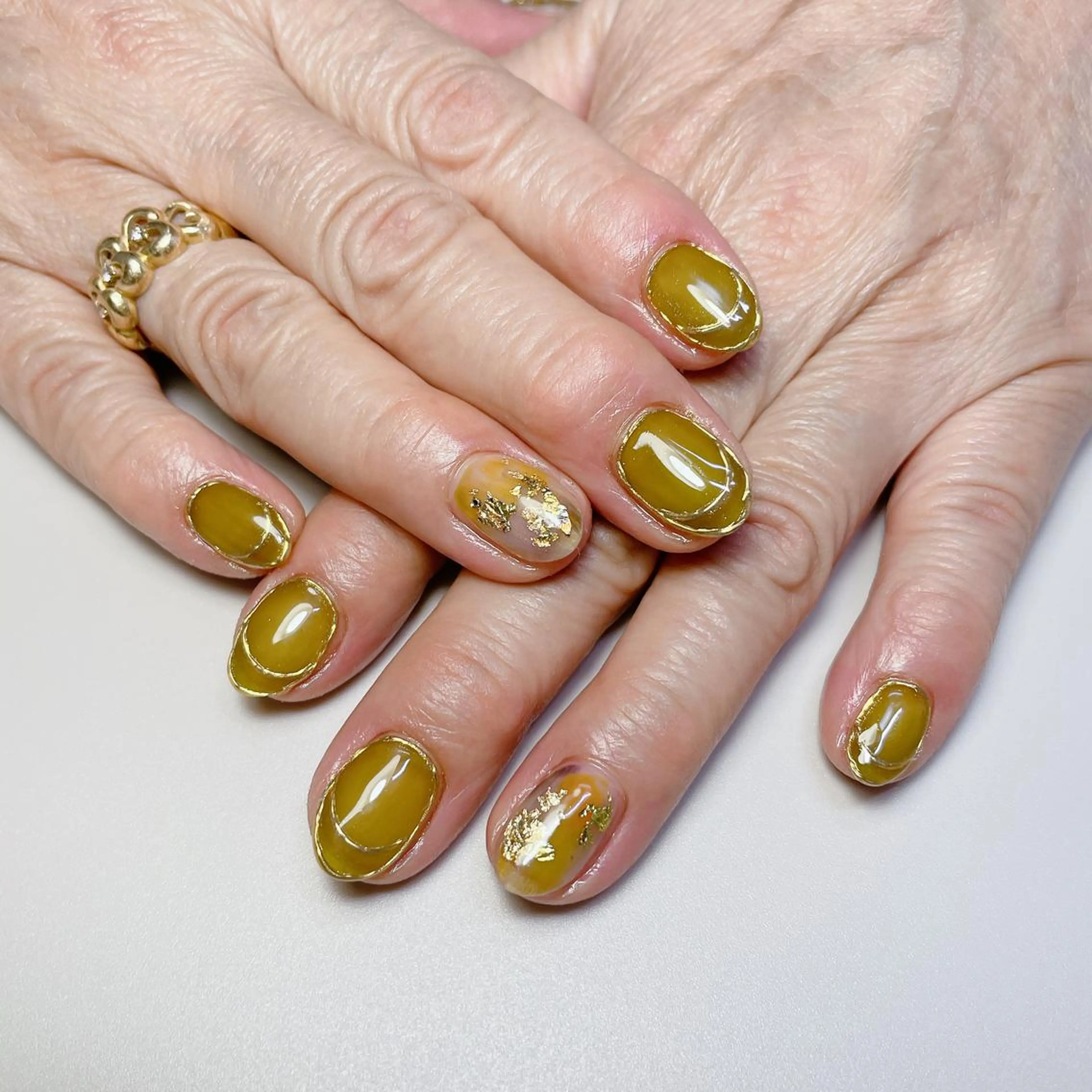 ネイル おそろいネイル ハンドネイル kipinail 川﨑えりかのネイルデザイン