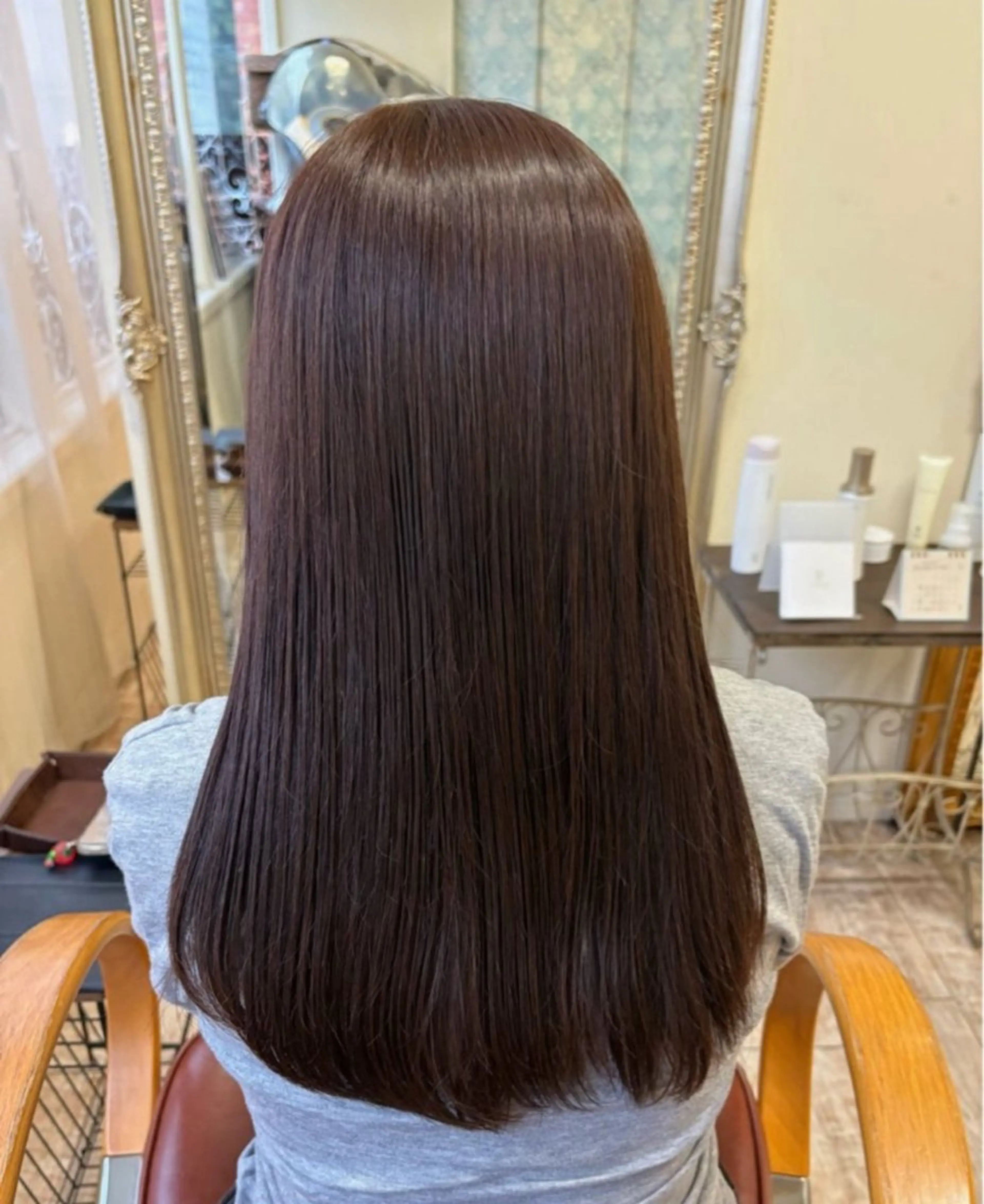 ロング カラー いもの こはるのヘアスタイル