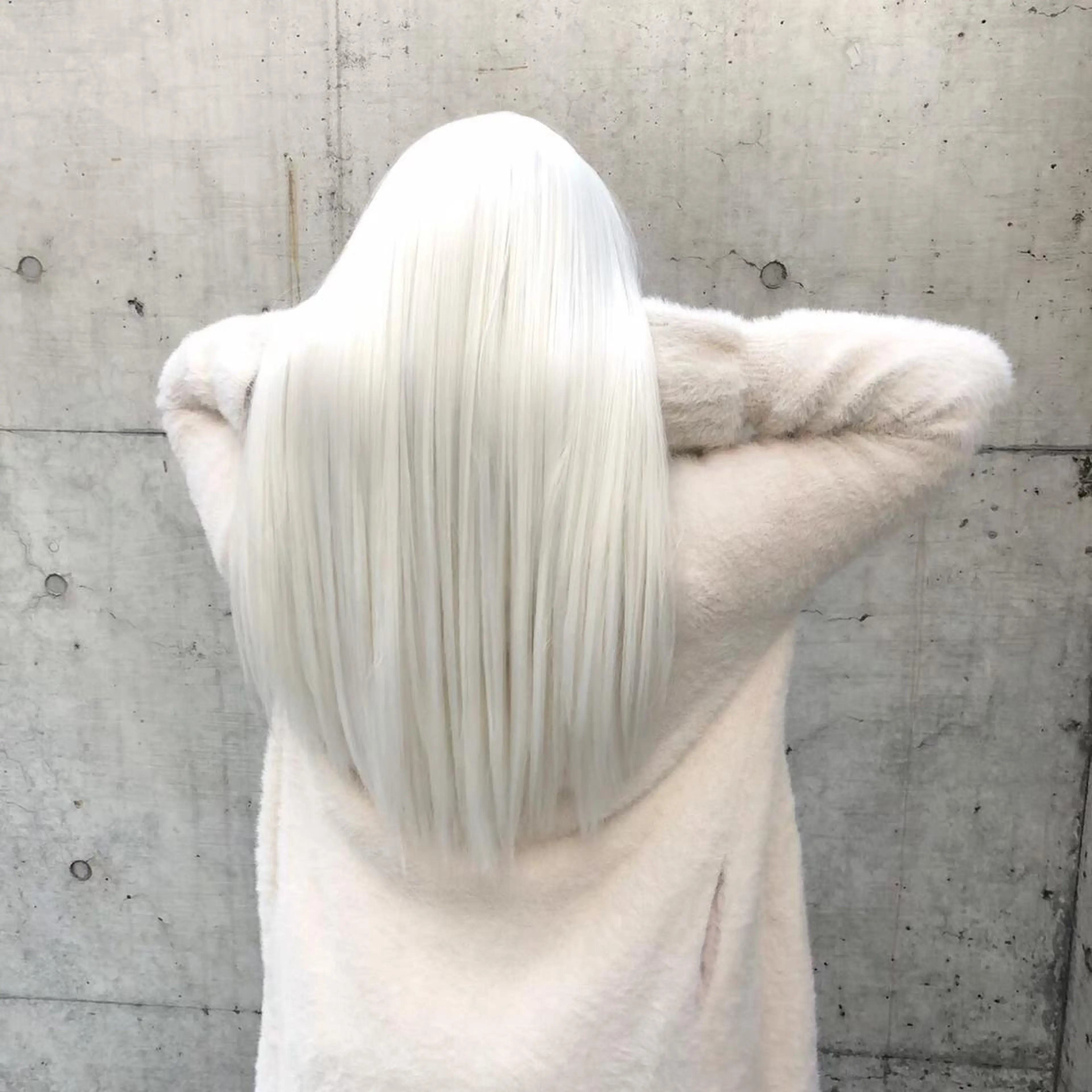 ロング カラー ヘアアレンジ 韓国レイヤーカット/ 儚げカラーチナツのヘアスタイル