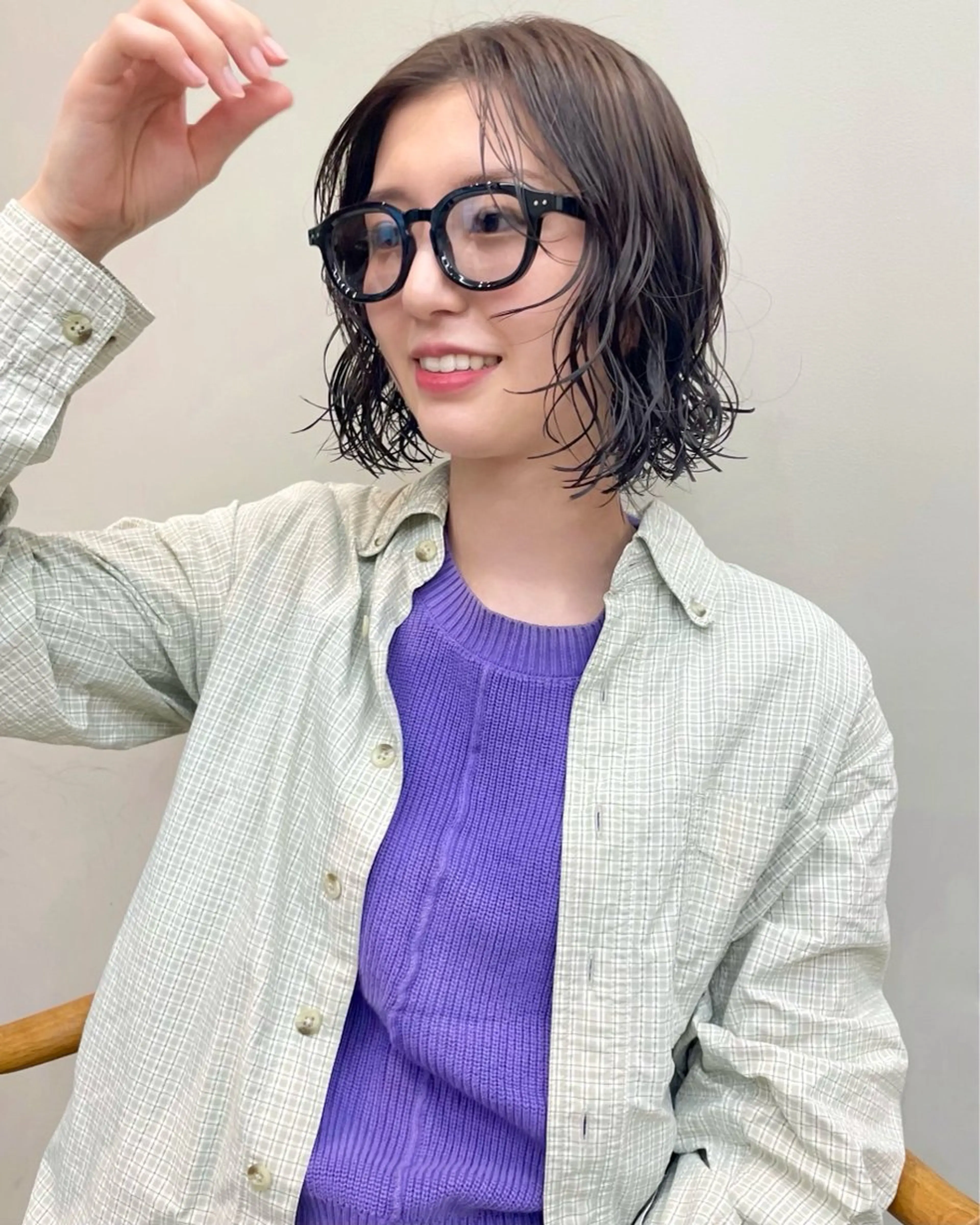 ミディアム yoke所属・ゆずか /カットモデル募集のヘアスタイル