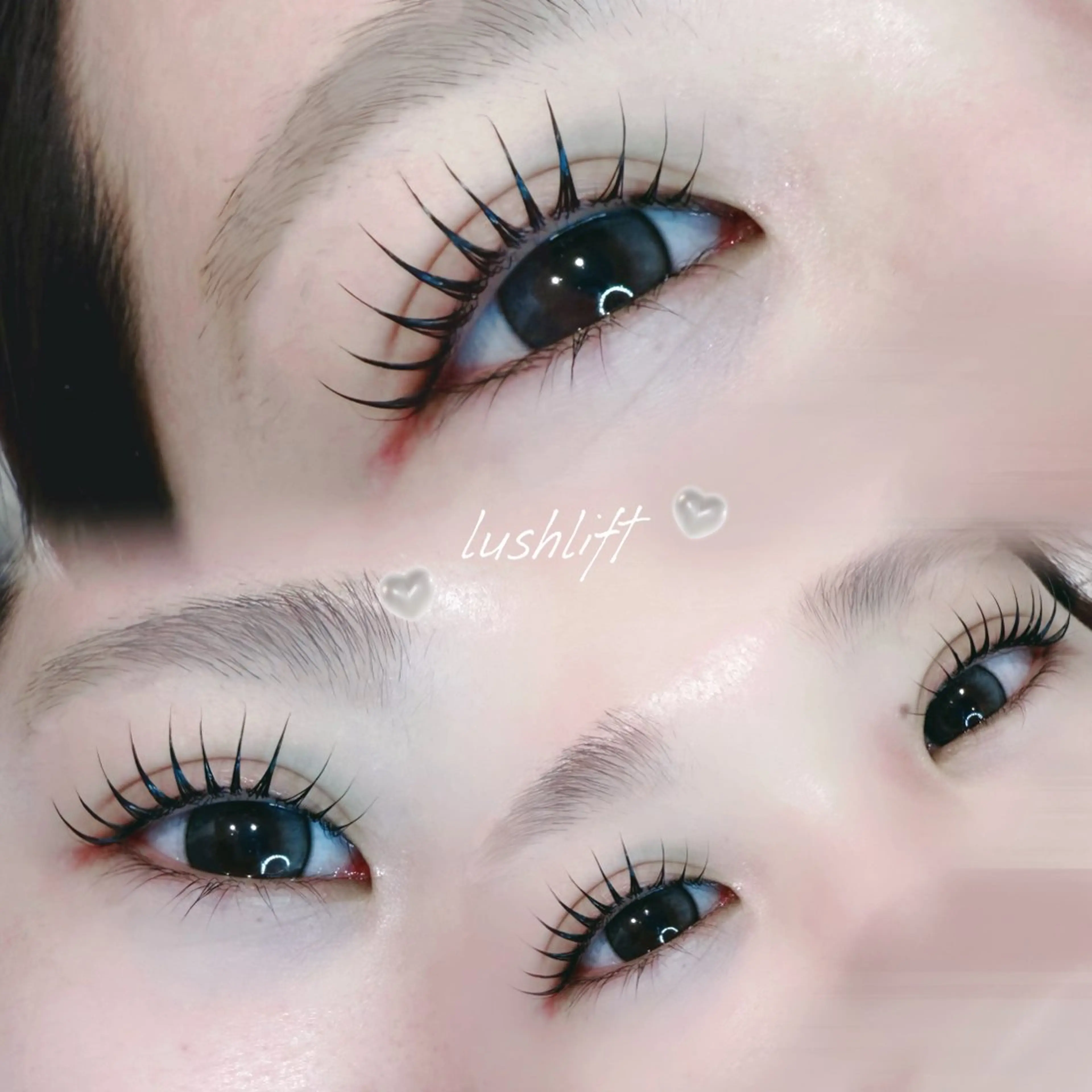 【ご新規様】まつ毛パーマorパリジェンヌ💞束感コーティング、アイシャンプー付きの写真