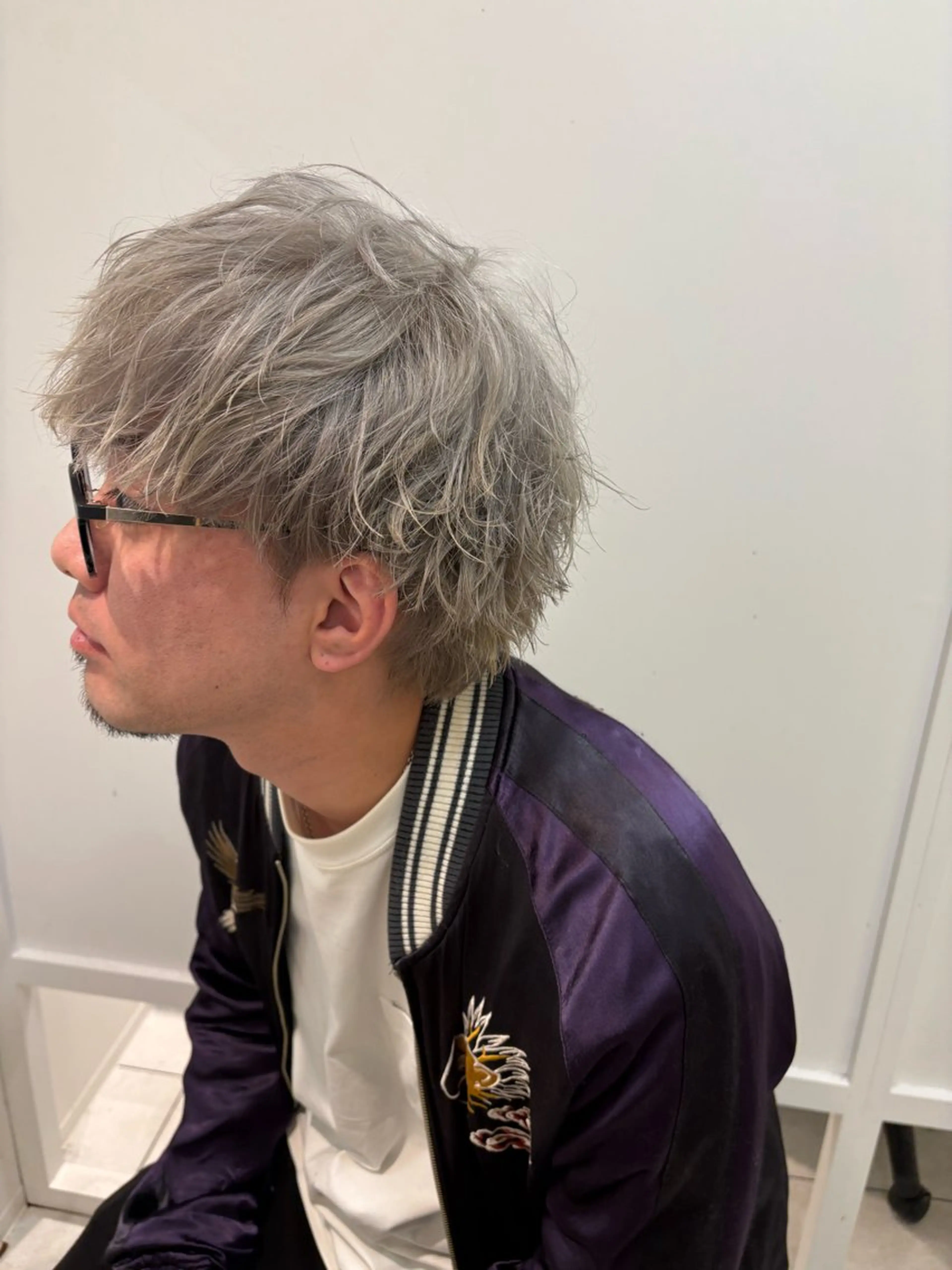 カラー メンズ Eleanor立川北口所属・🦋YUI 髪質改善 ブリーチ　着付け🦋のヘアスタイル