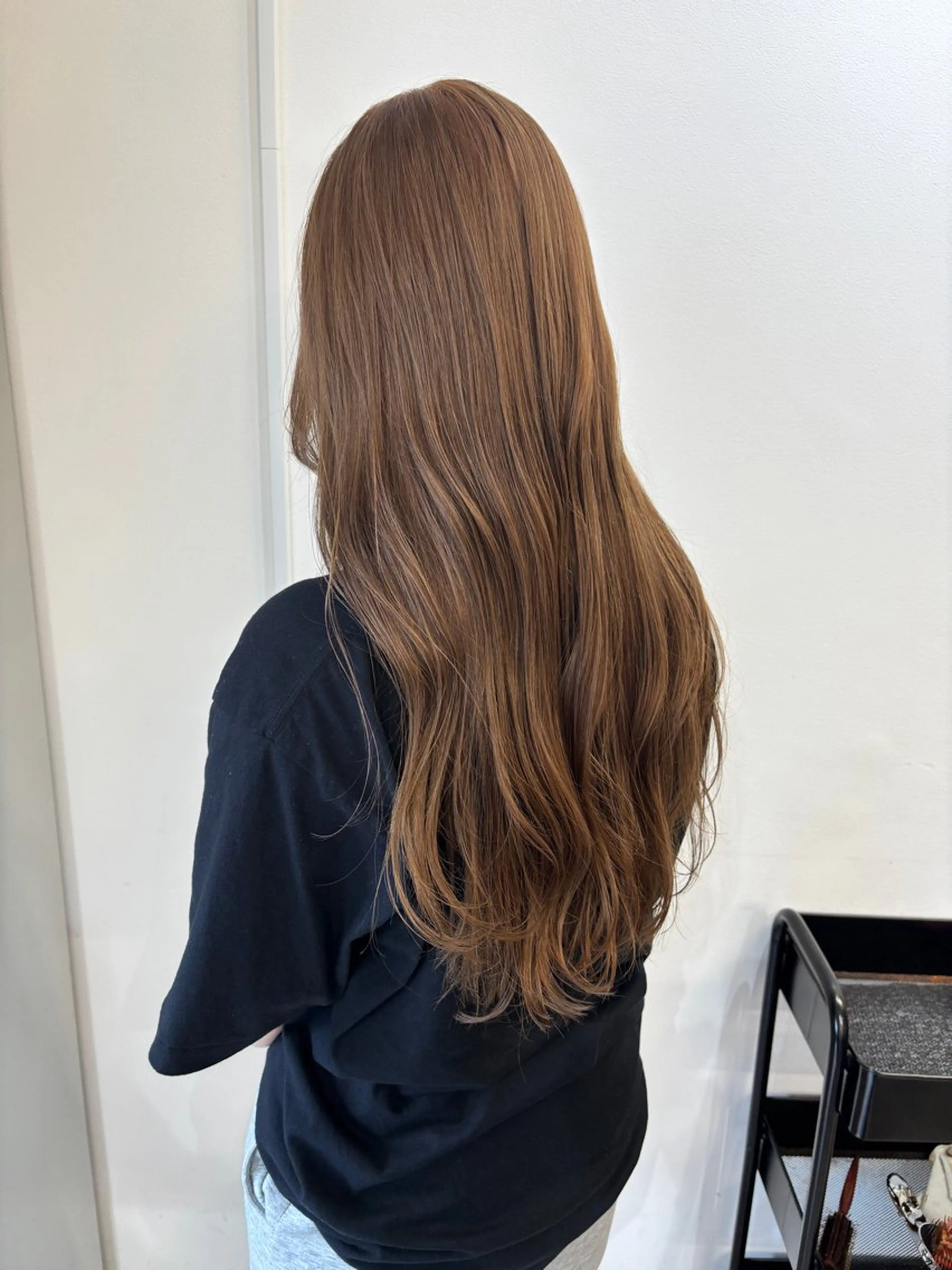 ロング ブリーチカラー🤍 髪質改善🌟のヘアスタイル