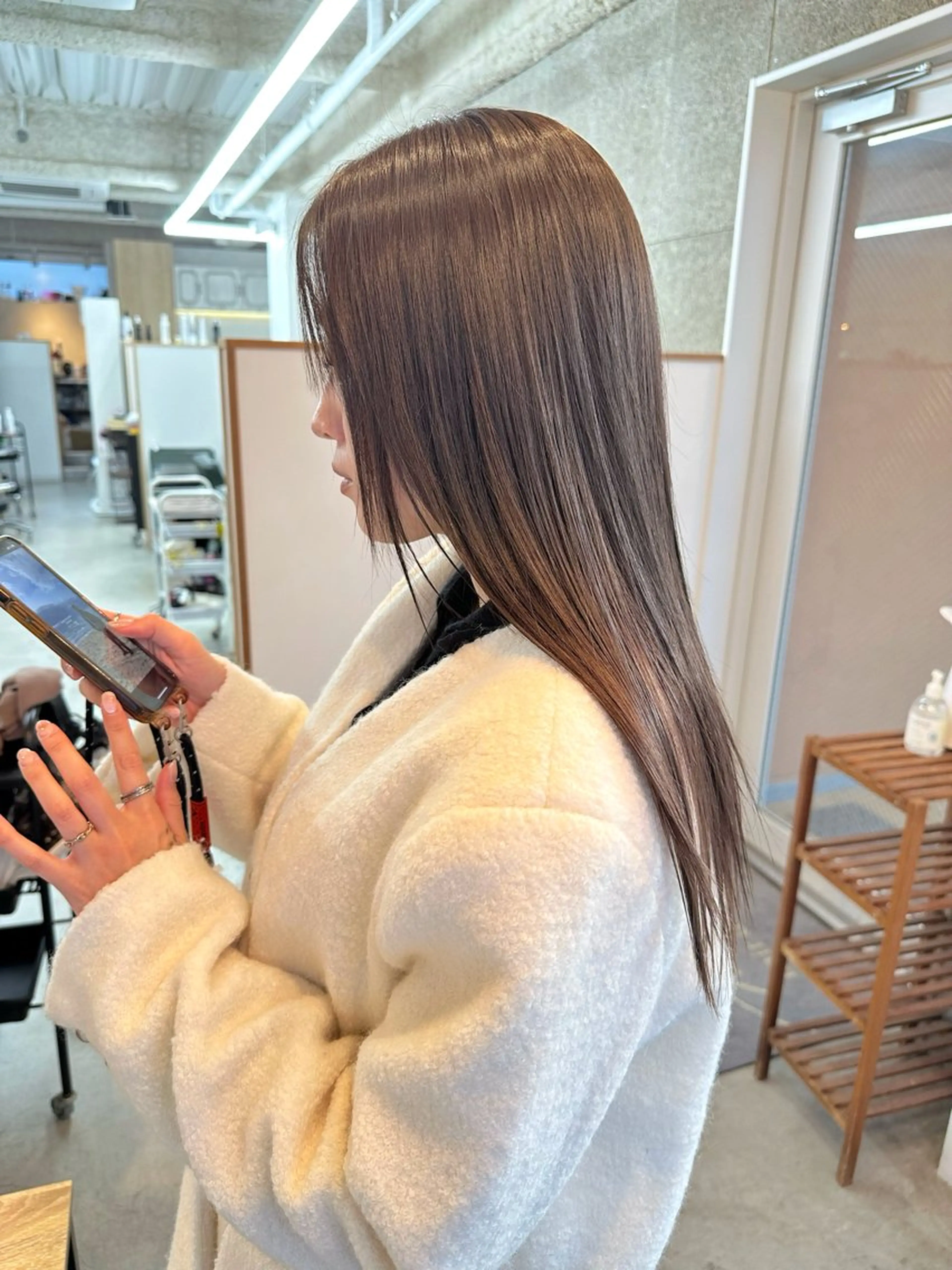 ロング カラー ヘアカラー トリートメント 八谷 将平のヘアスタイル