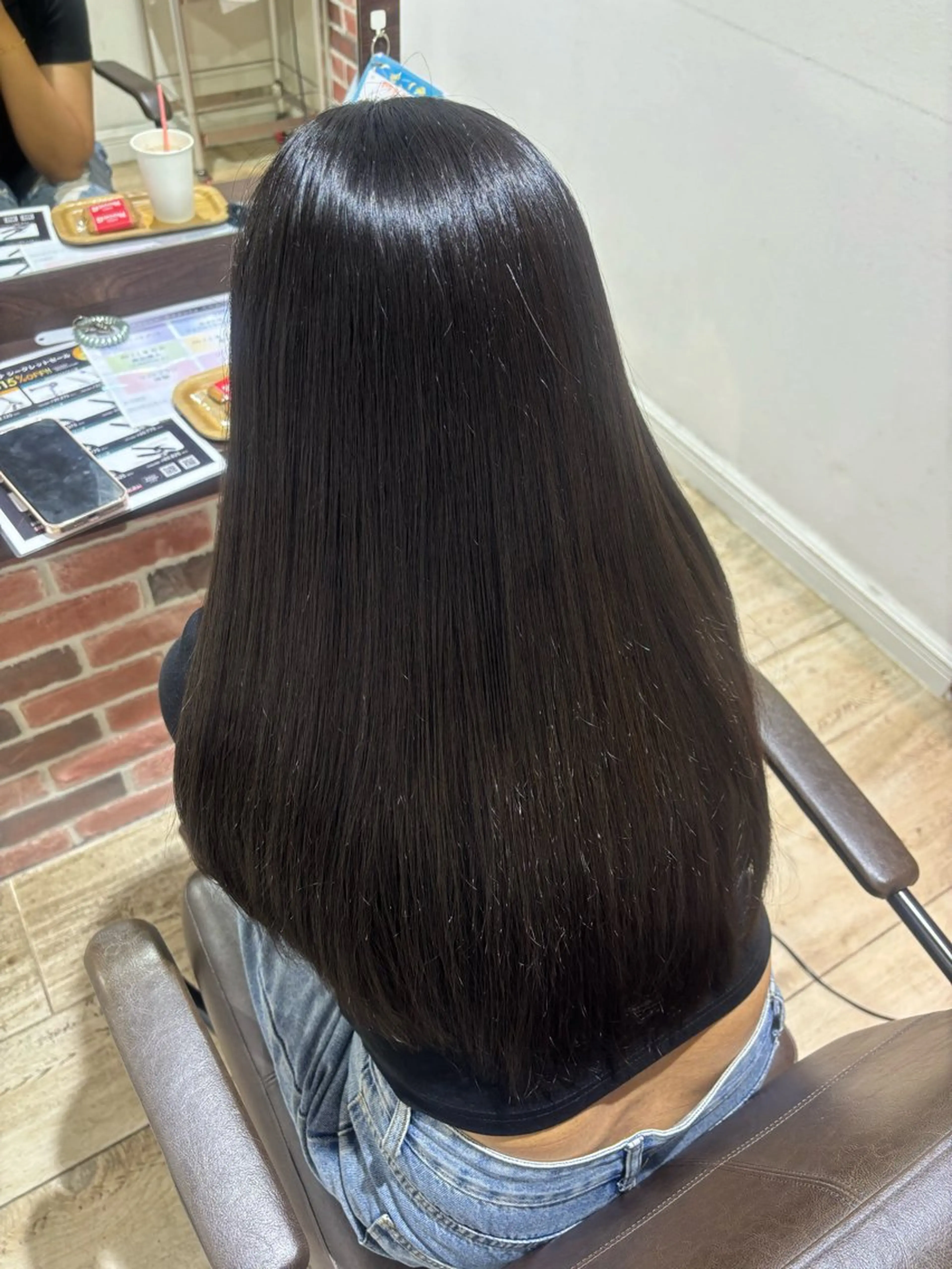 ロング くせ毛 もり はなののヘアスタイル