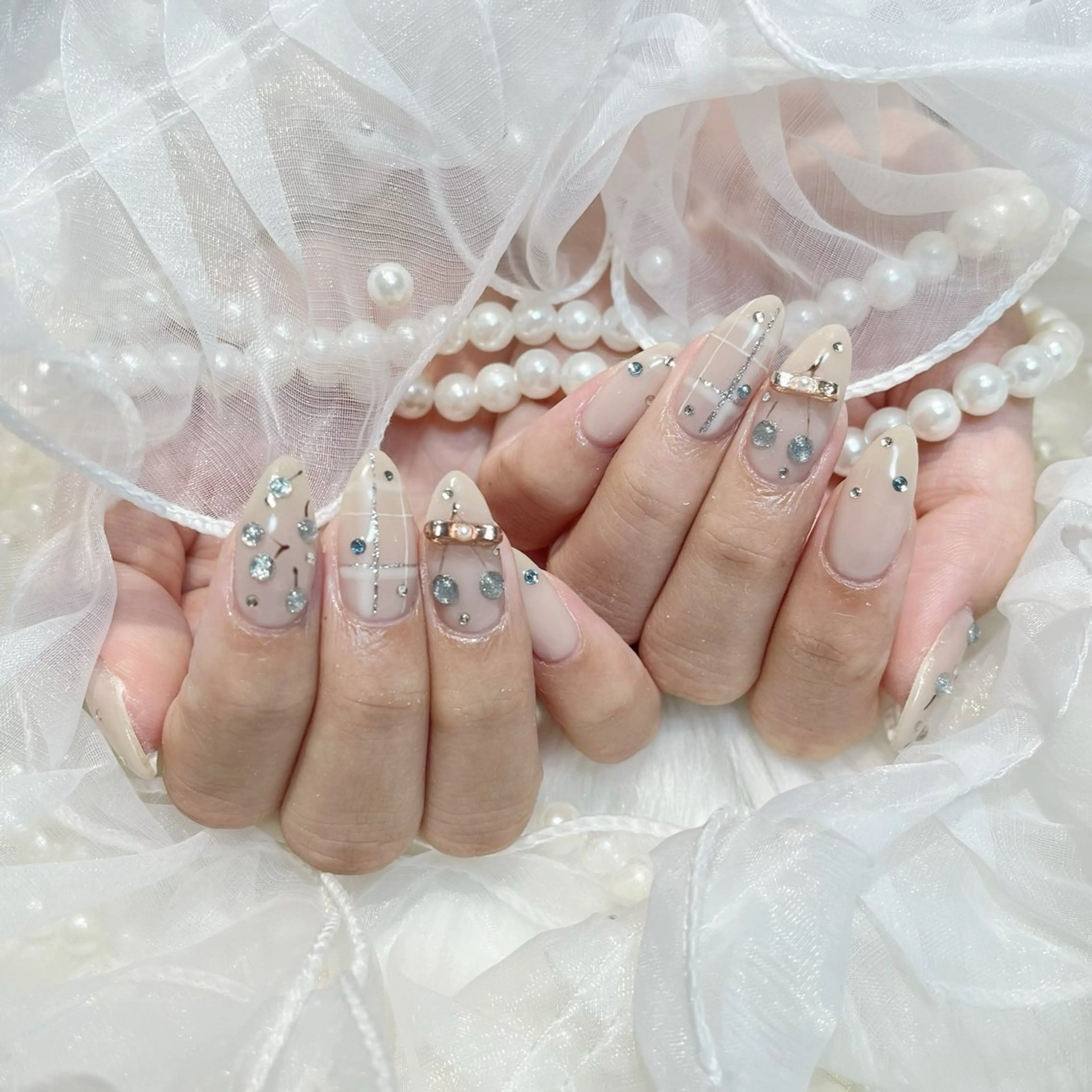 🉐期間限定🉐オフなし⭐️持ち込みデザイン120分＋パーツつけ放題の写真