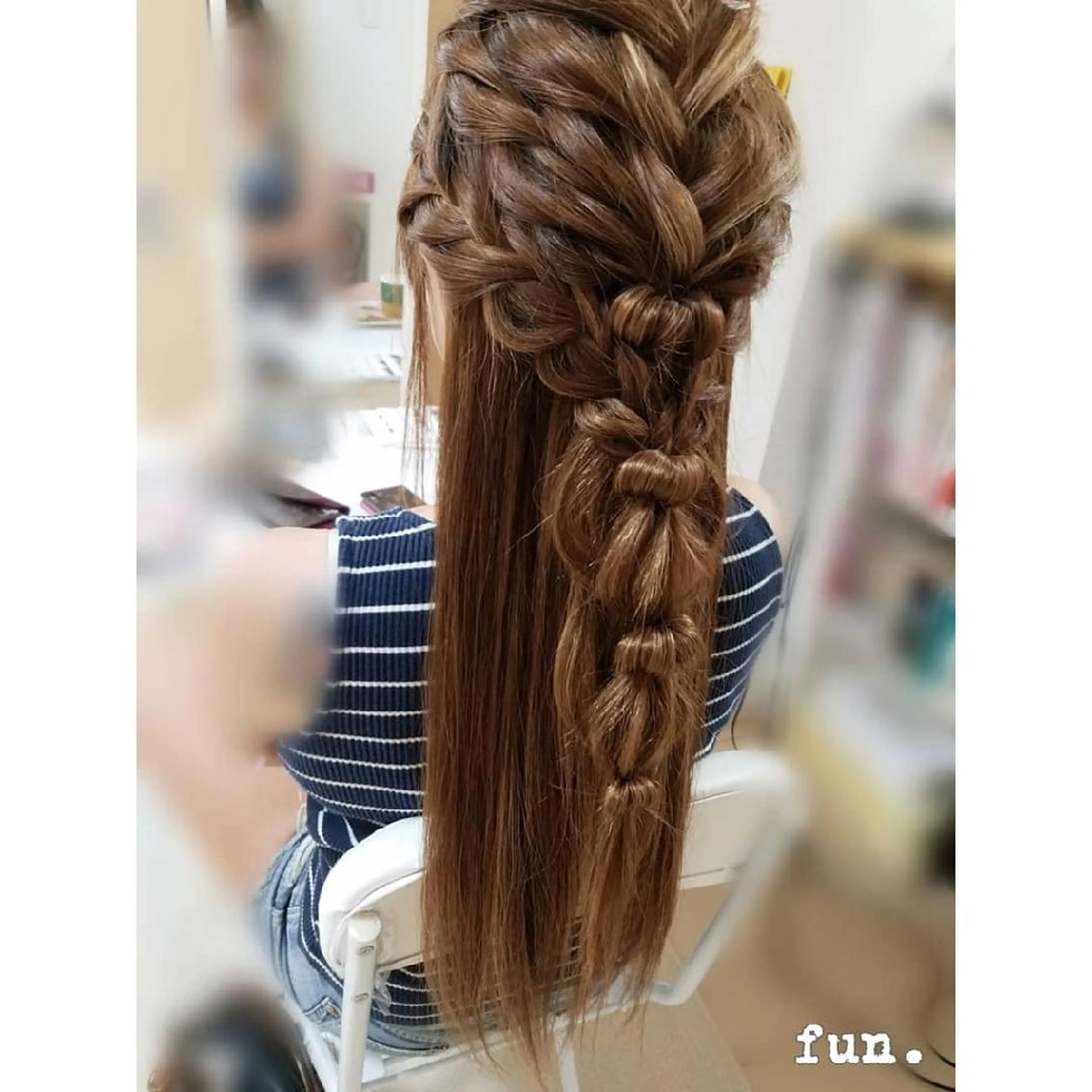 ロング ヘアアレンジ fun./ヘアセット /エクステ/着付のその他イメージ