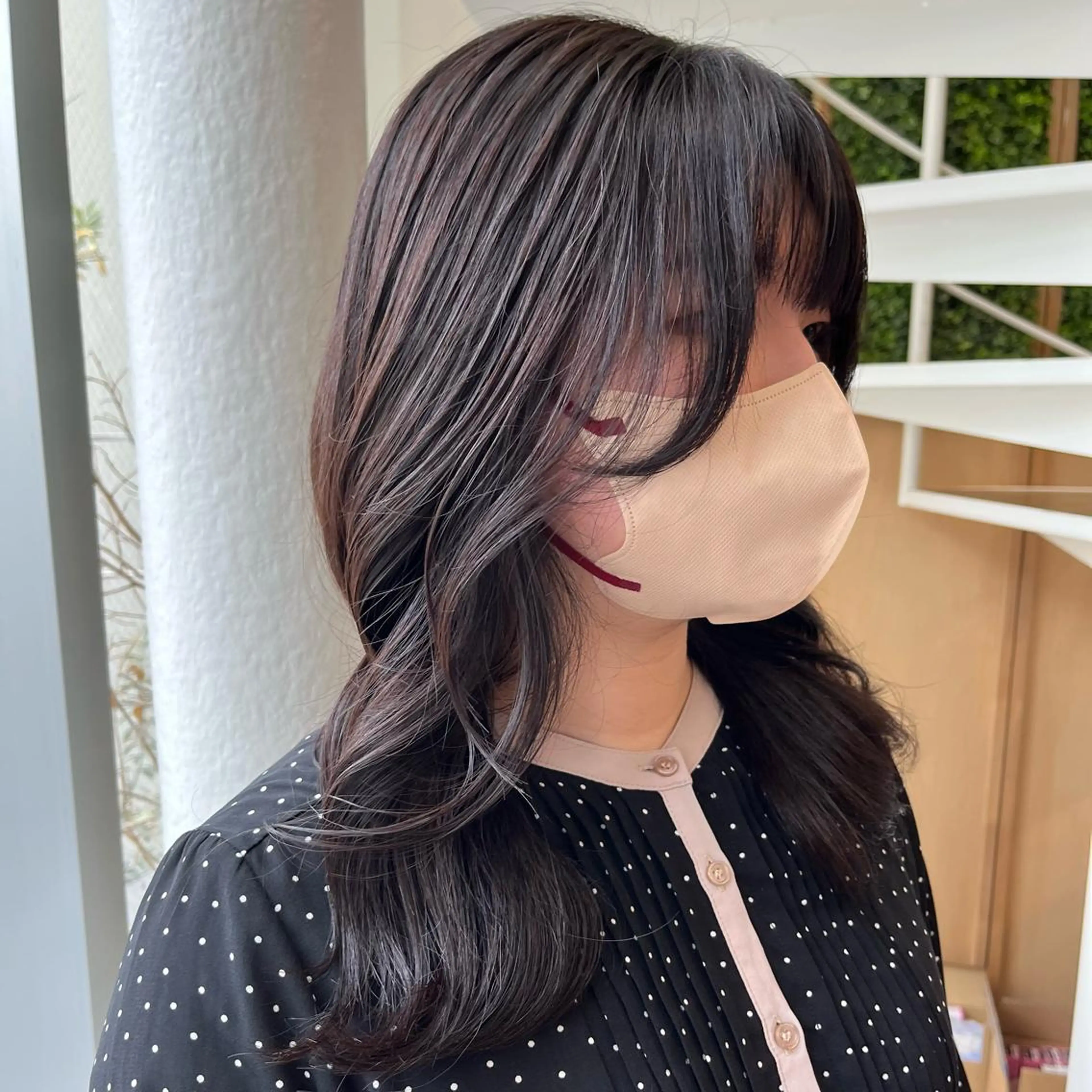 カラー 冨井 ほのかのヘアスタイル