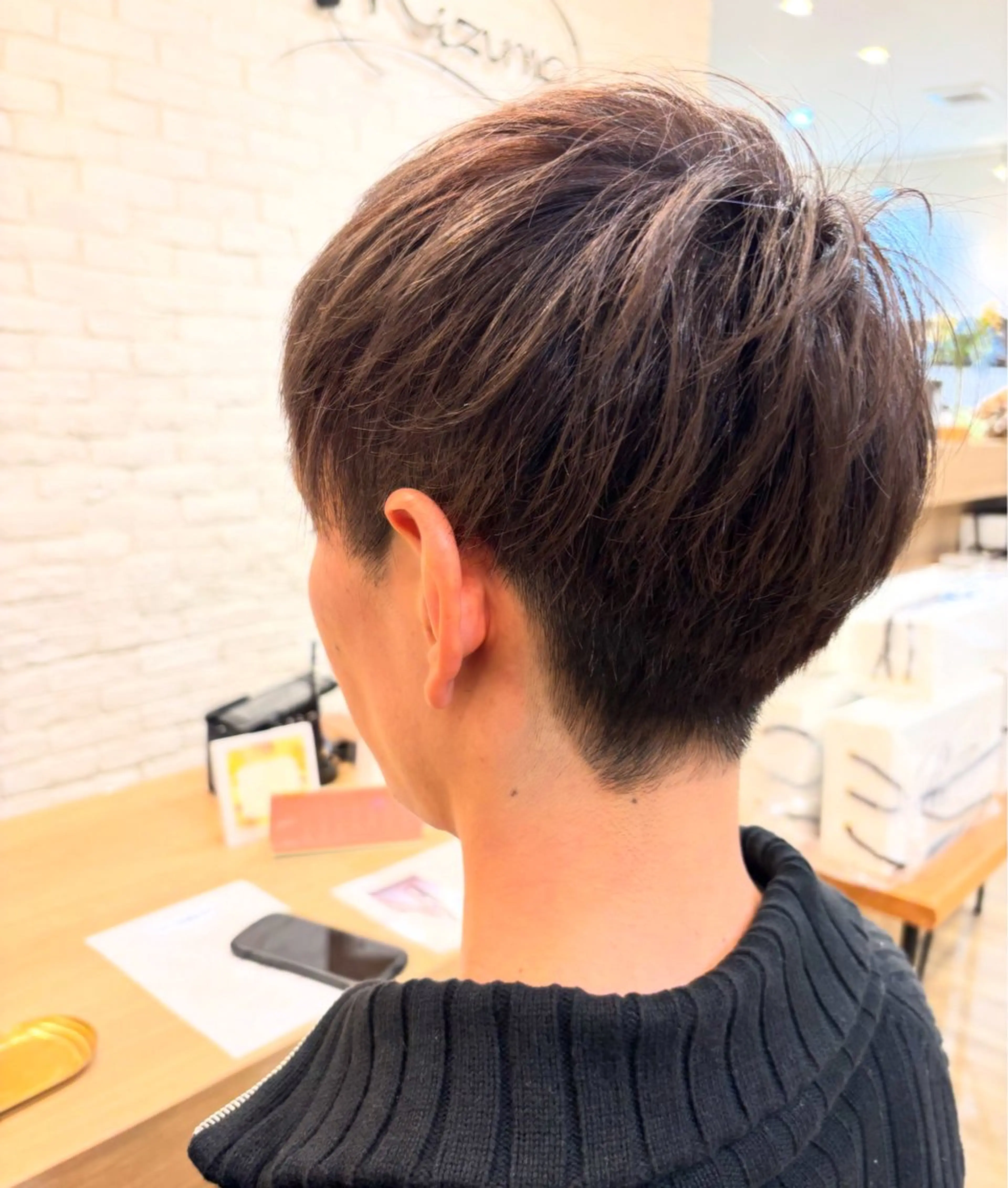 メンズカットの写真