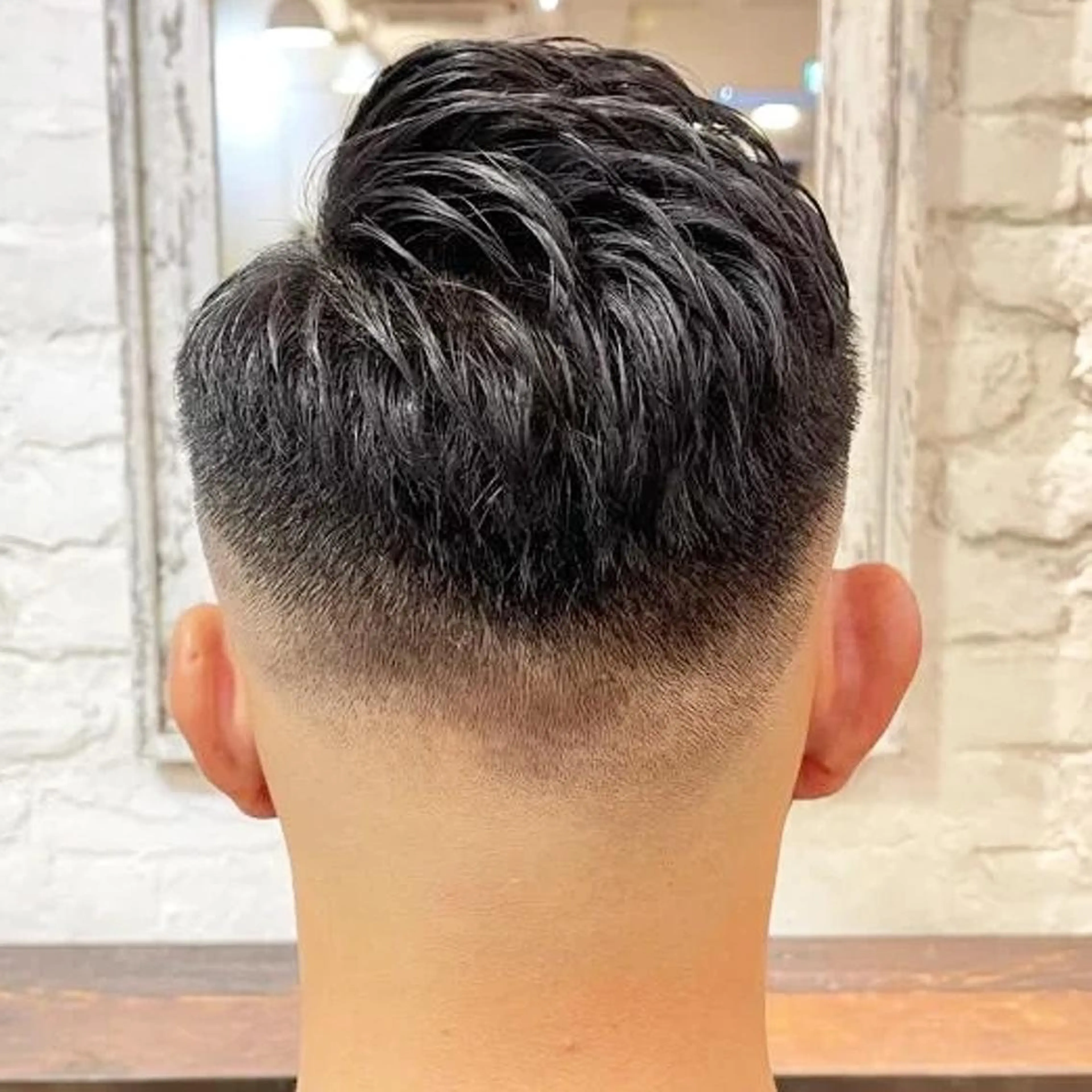 ショート メンズ カット Hair make ONE  008所属・メンズ/フェード/ バーバー/盛山大地のヘアスタイル