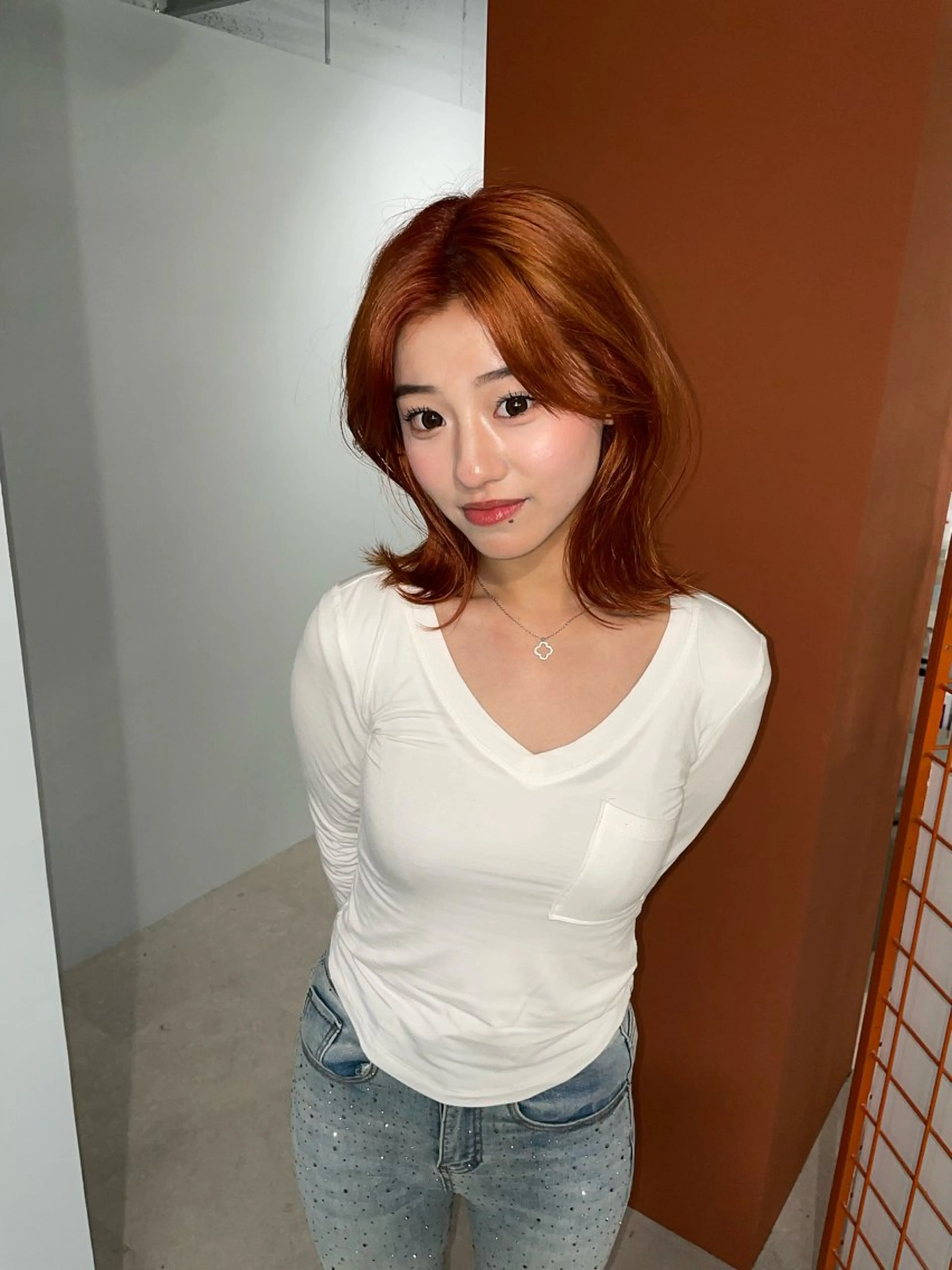 【再来】2回目以降の方はこちら◎全体ブリーチ＋カラー＋トリートメントの写真