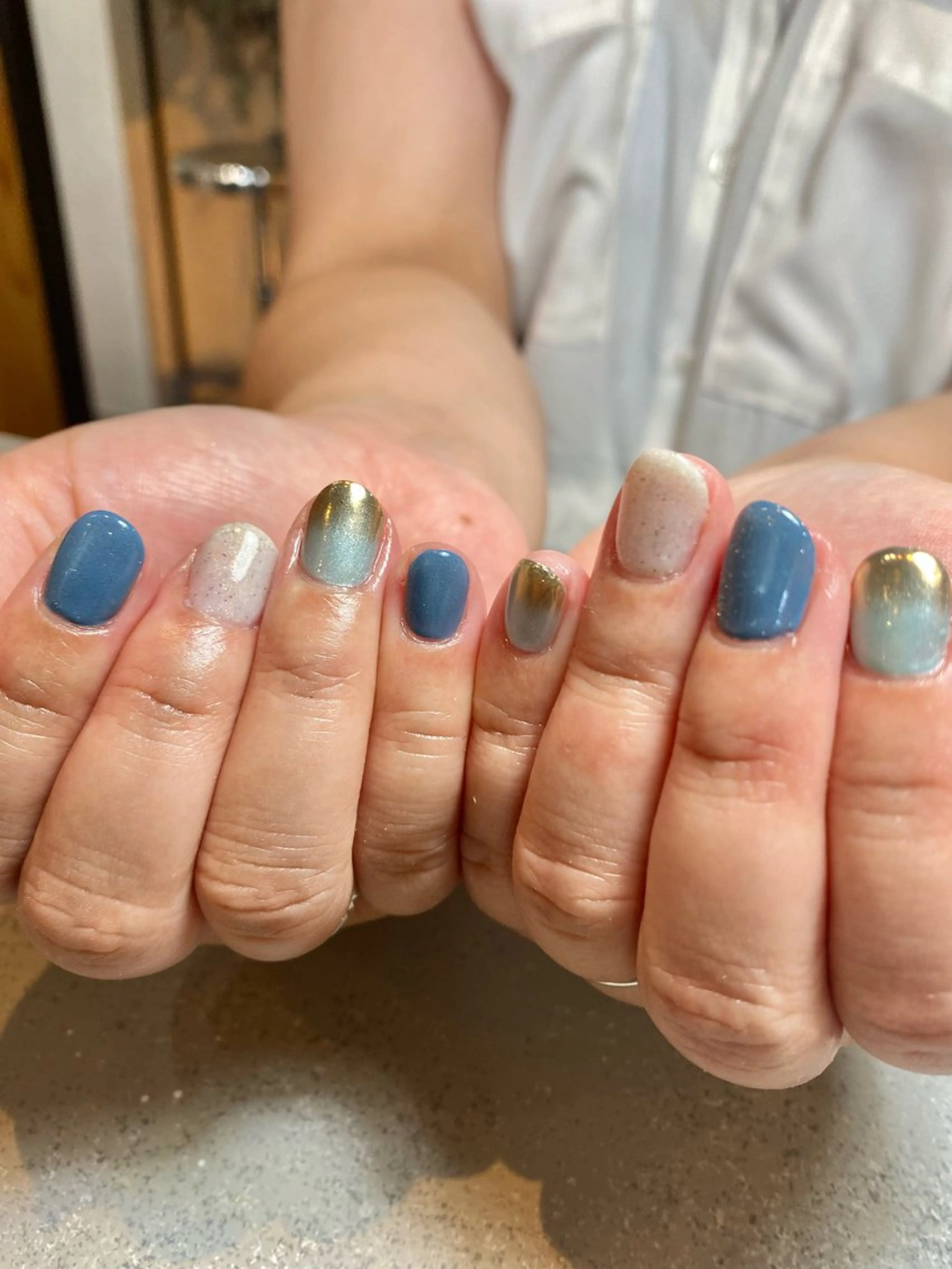 ネイル ハンドネイル 苦楽園the she nailのネイルデザイン