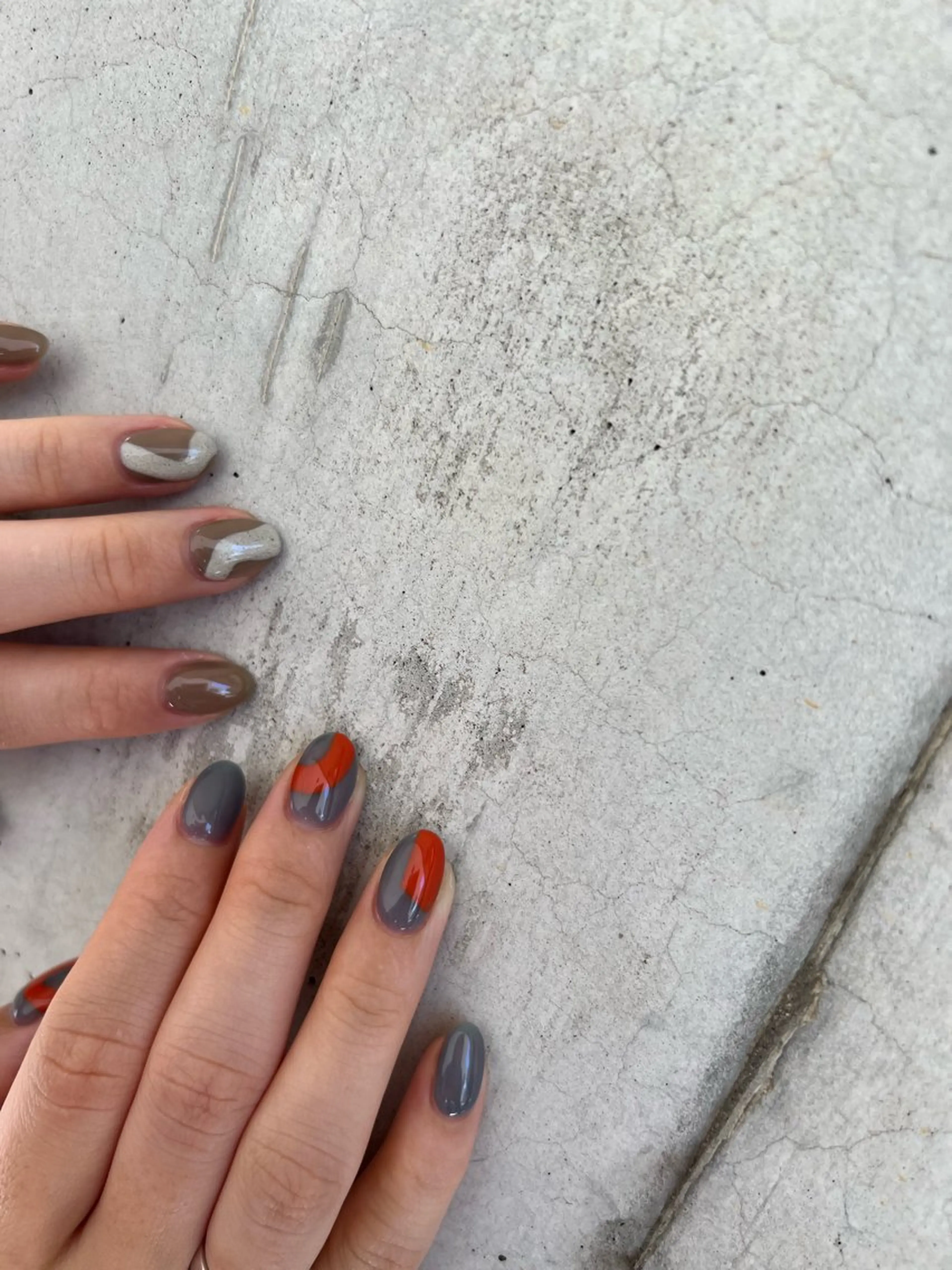 ネイル 持ち込み ニュアンスネイル Charme. NOBUKOのネイルデザイン