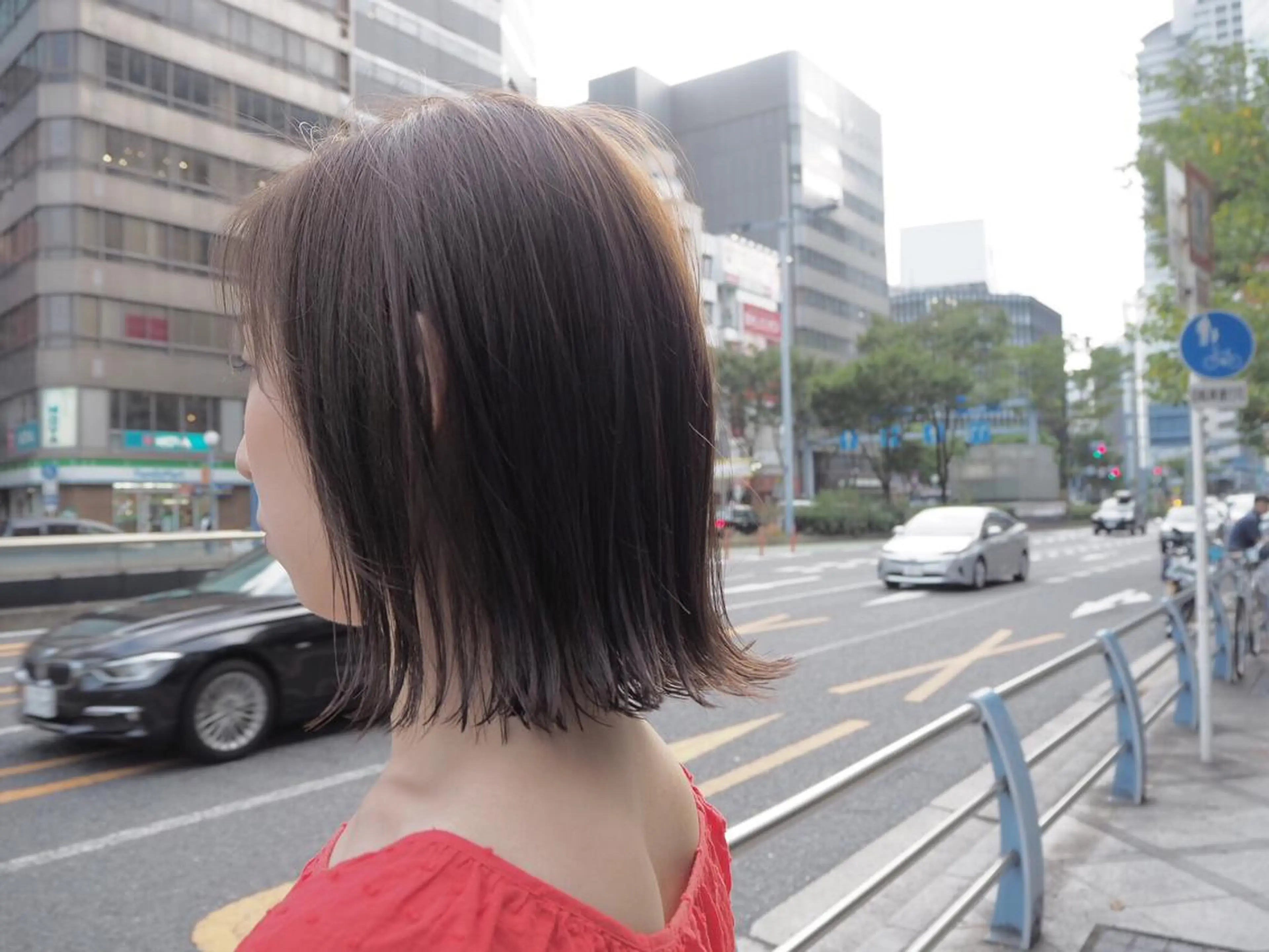 ショート カラー カット ヘアカラー トリートメント 菅村 勇亮のヘアスタイル