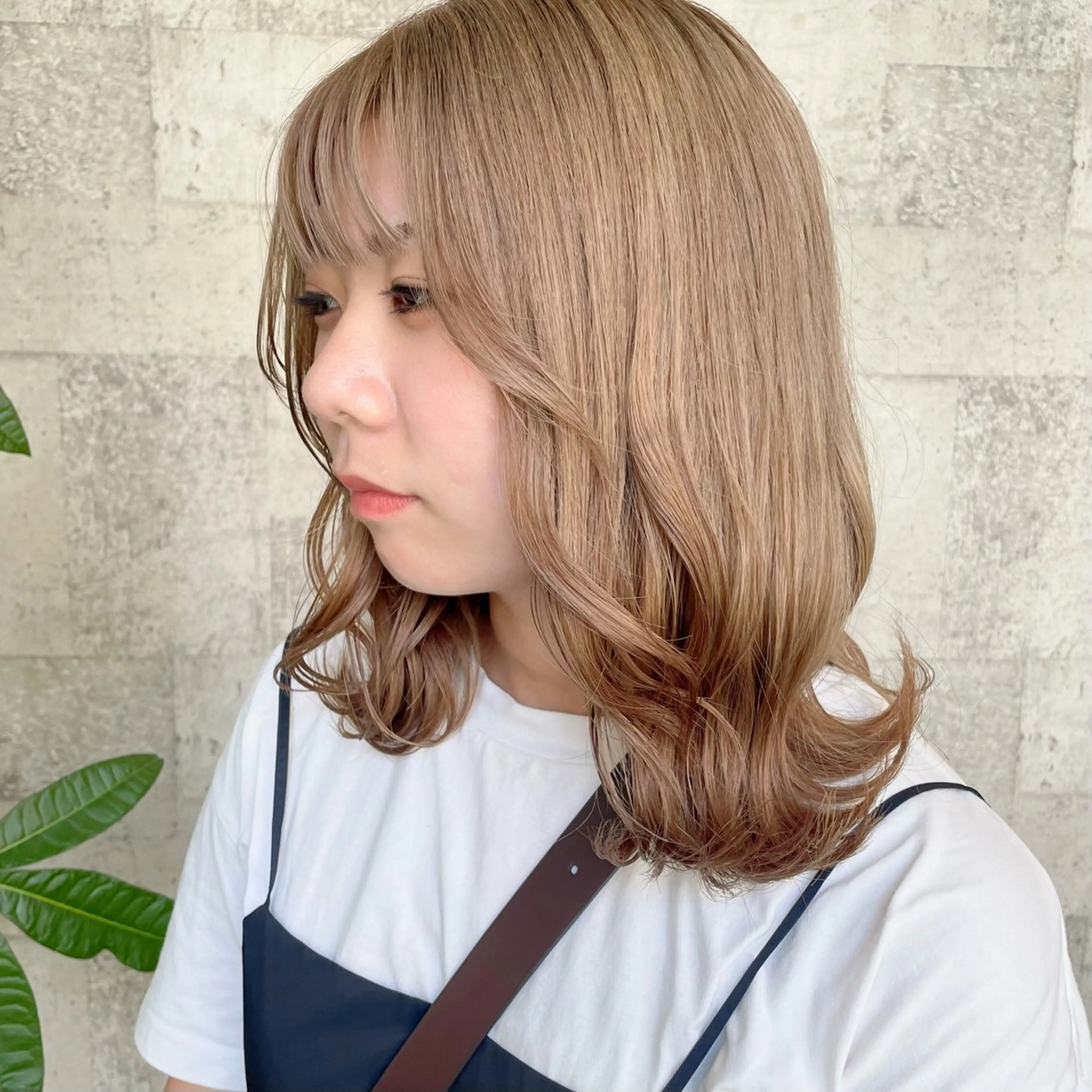 セミロング 🫧レイナ 🫧 ツヤ髪／艶カラー🫧のヘアスタイル