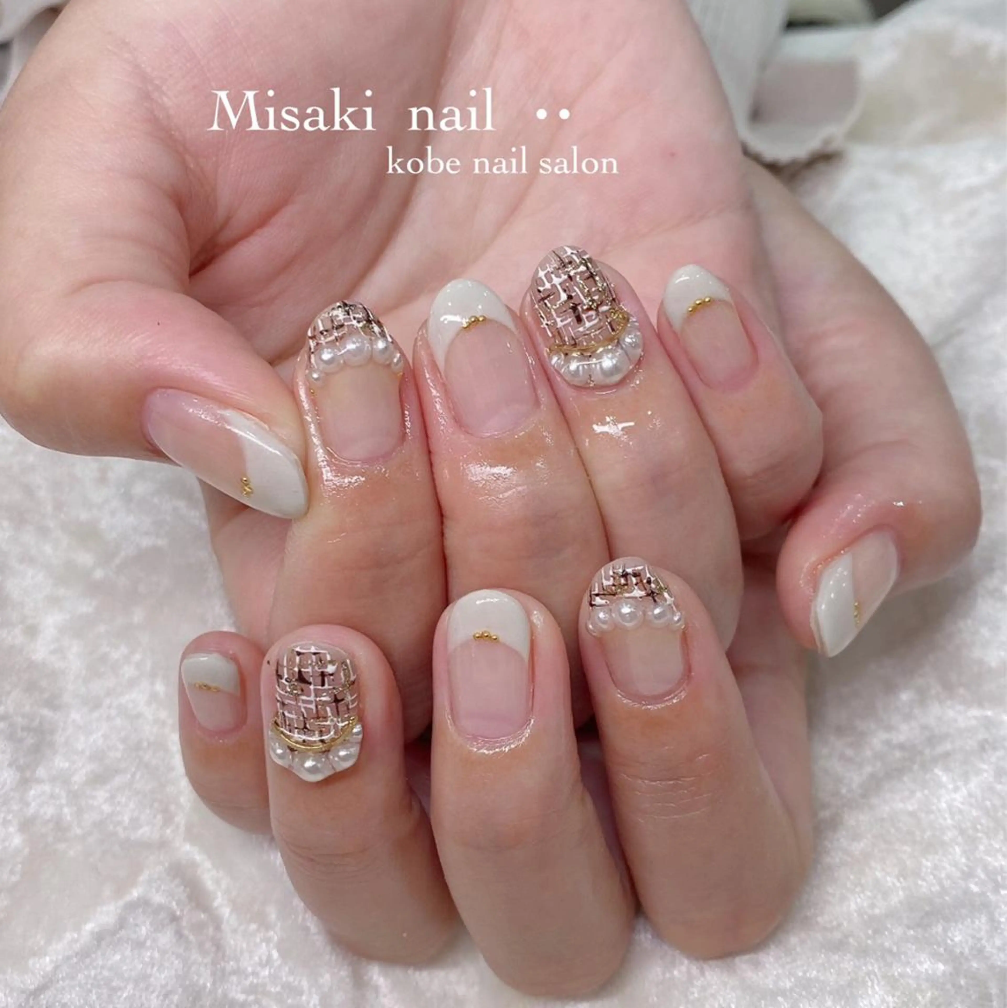 ネイル 韓国ネイル ワンホンネイル ハンドネイル nailsalon miinailsのネイルデザイン