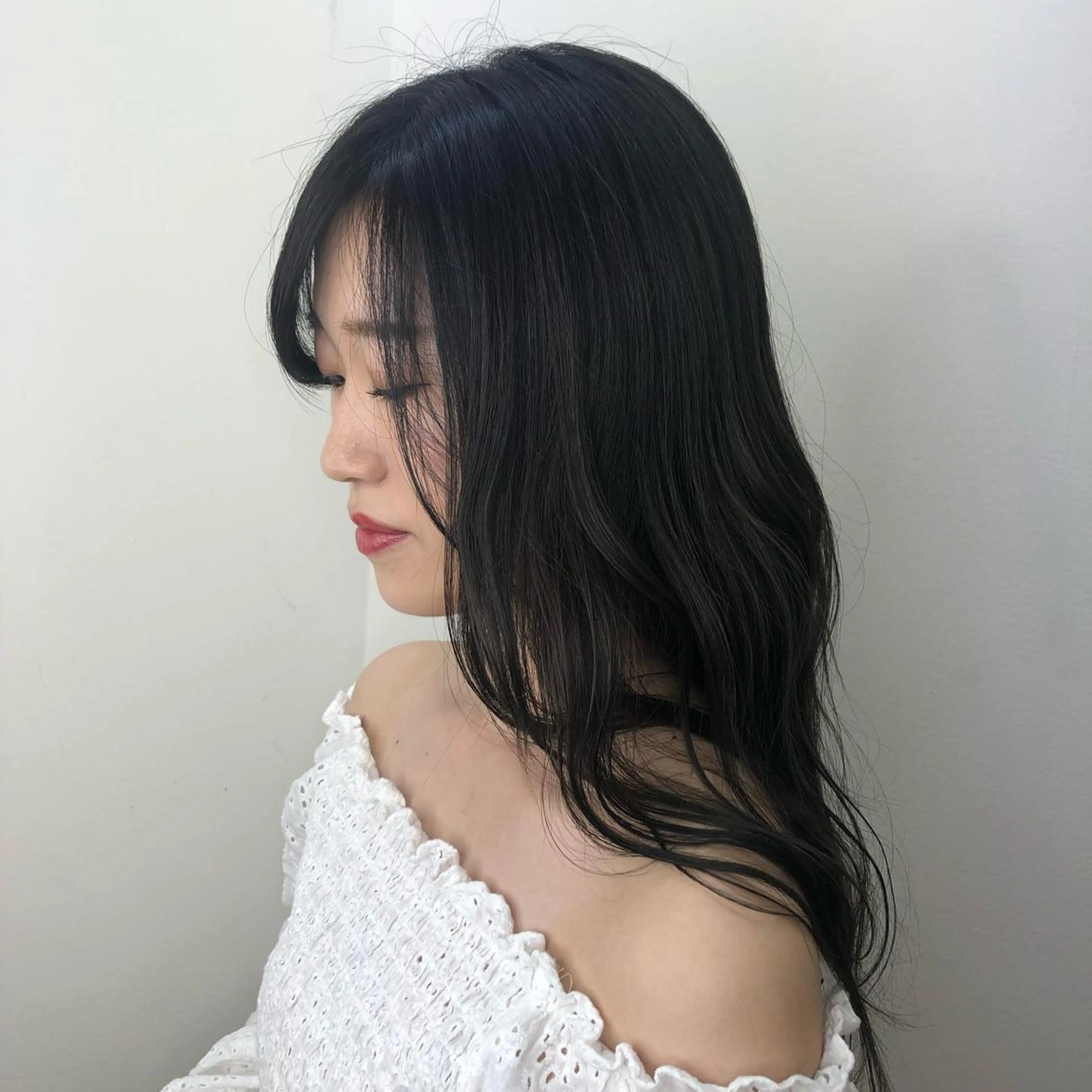 カラー アッシュ 透明感カラー ダークアッシュ ショート/パーマ/ カラー/FUKOのヘアスタイル