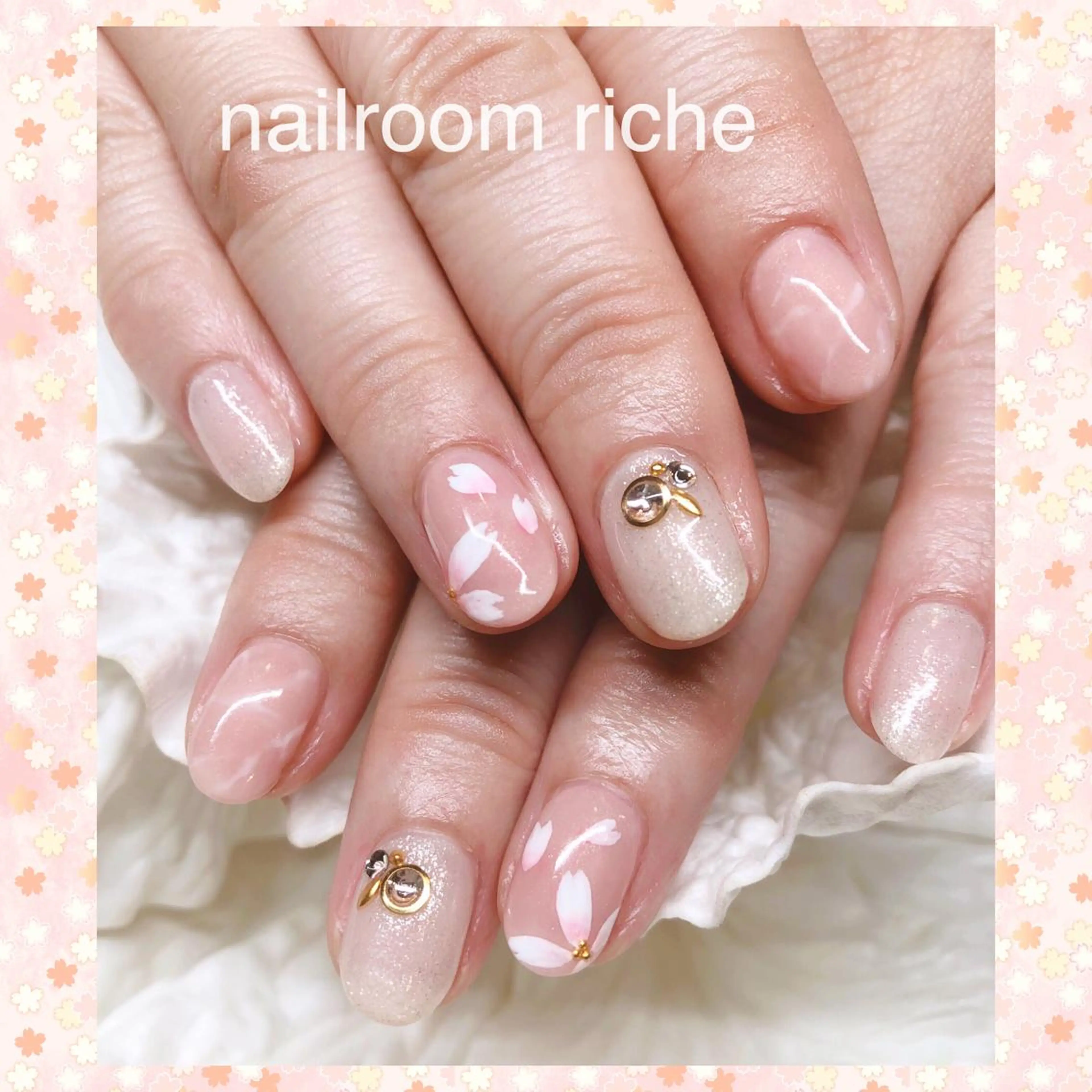 ネイル ハンドネイル nailroom richeのネイルデザイン