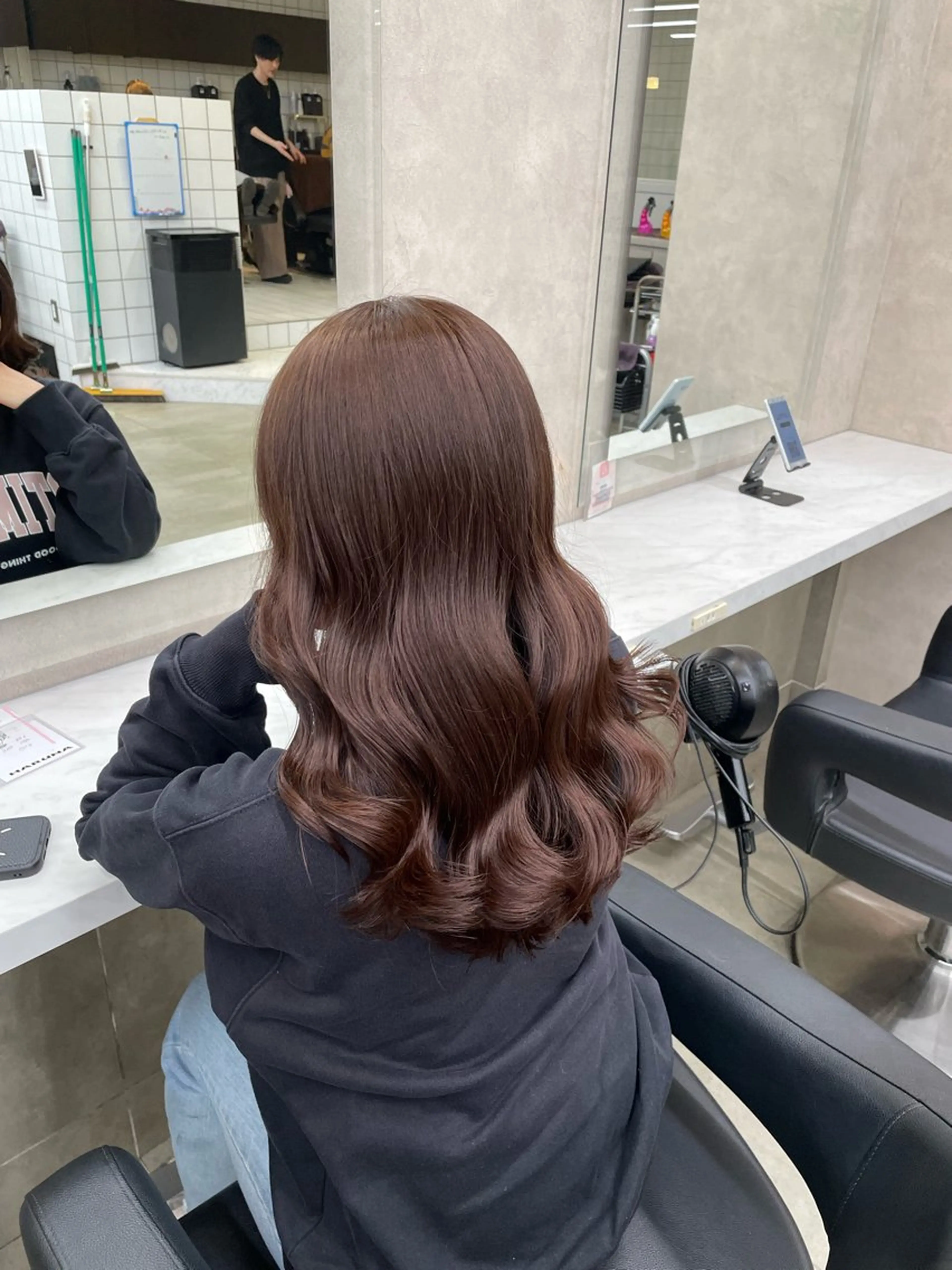 ロング カラー ヘアアレンジ ヘアカラー トリートメント ヘアセット 💗横浜美容室 💗HARUNAのヘアスタイル