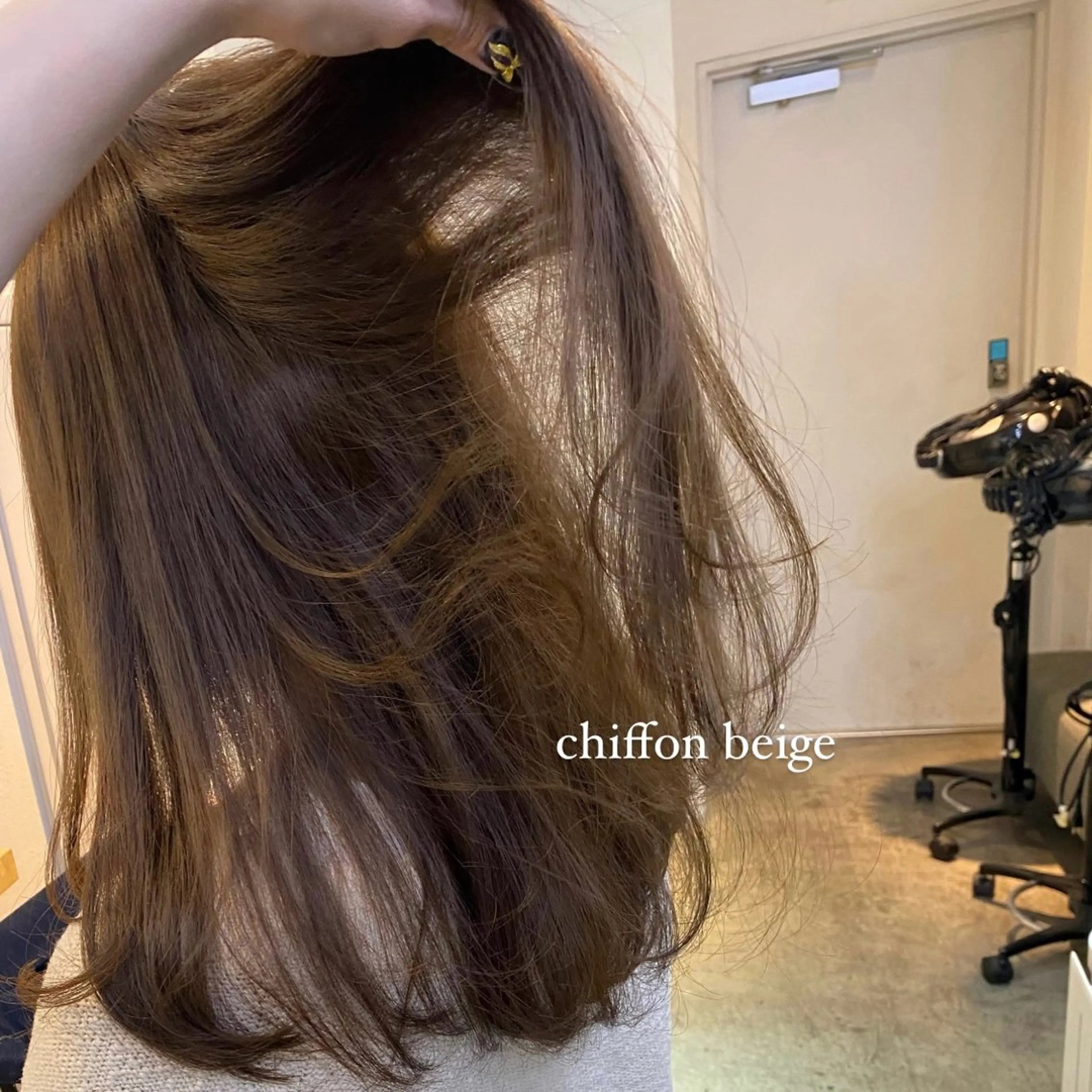 ロング カラー eclart ayaのヘアスタイル