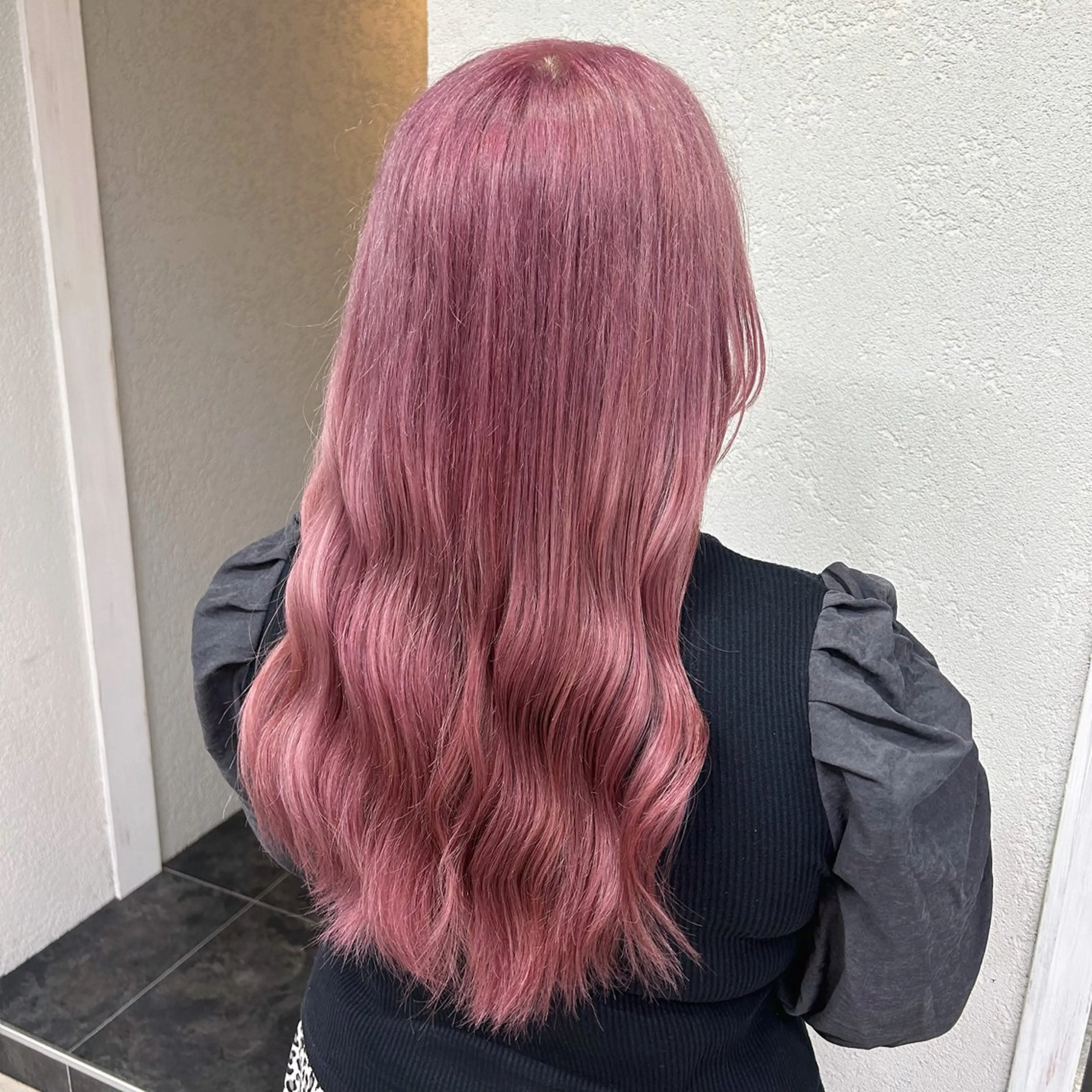 セミロング カラー ヘアカラー トリートメント 💗モテガーリー💗 rumi♡のヘアスタイル