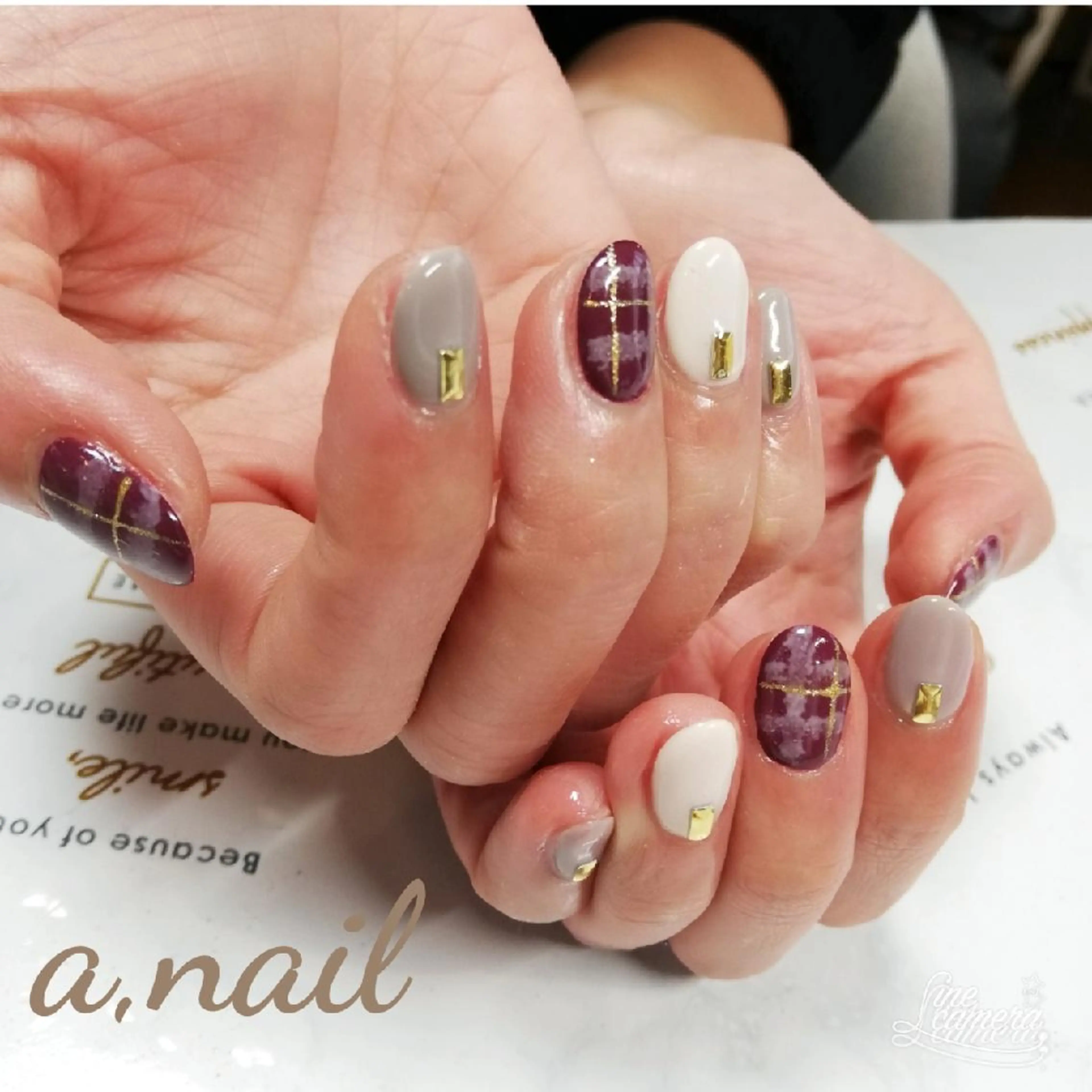 ネイル 持ち込み ハンドネイル ネイルサロン エーネイルのネイルデザイン