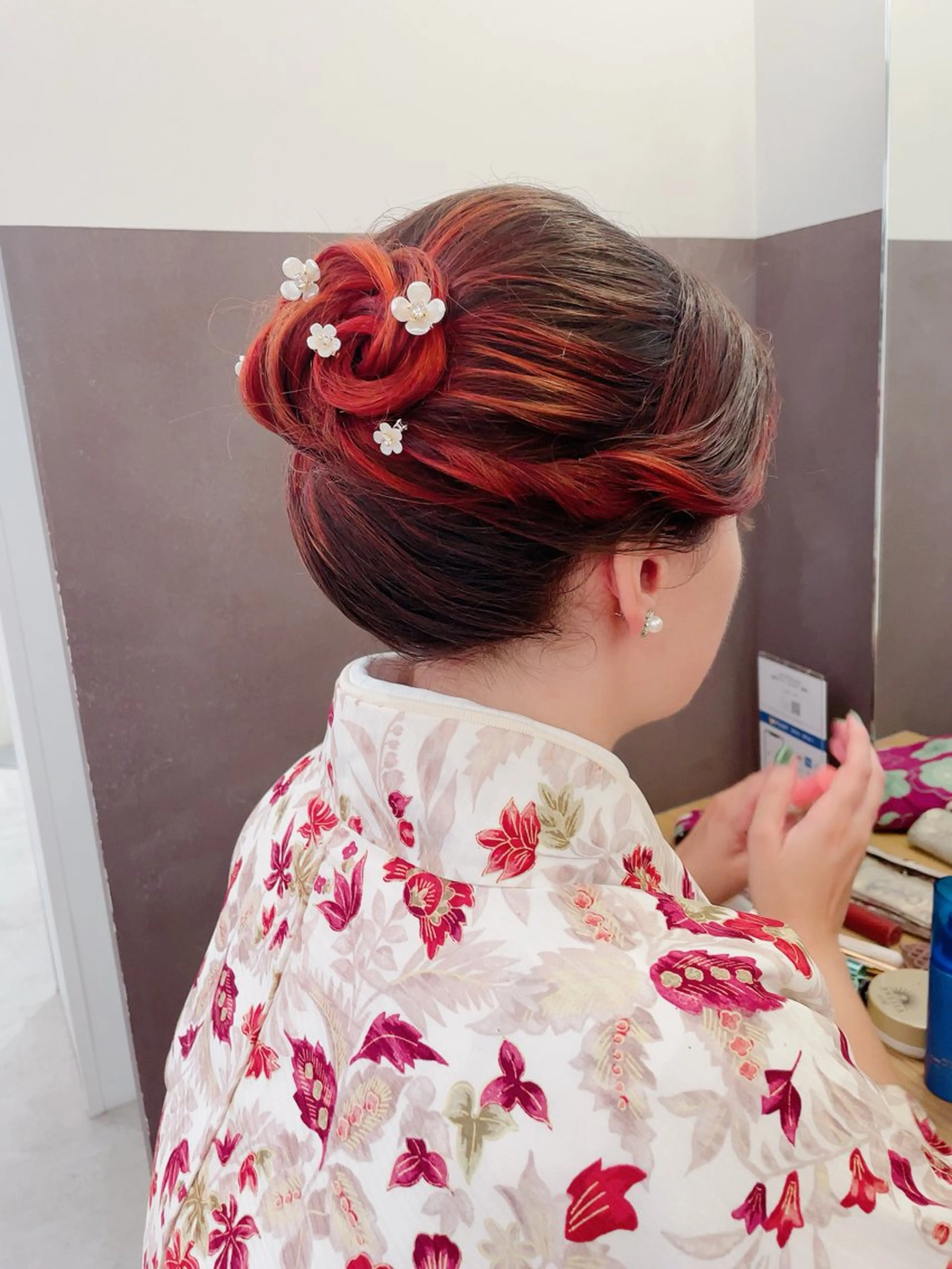 セミロング ヘアアレンジ GO TODAYヘアサロン新宿店所属・ヘアメイク🍎 たでぬま🍎かわいいのヘアスタイル