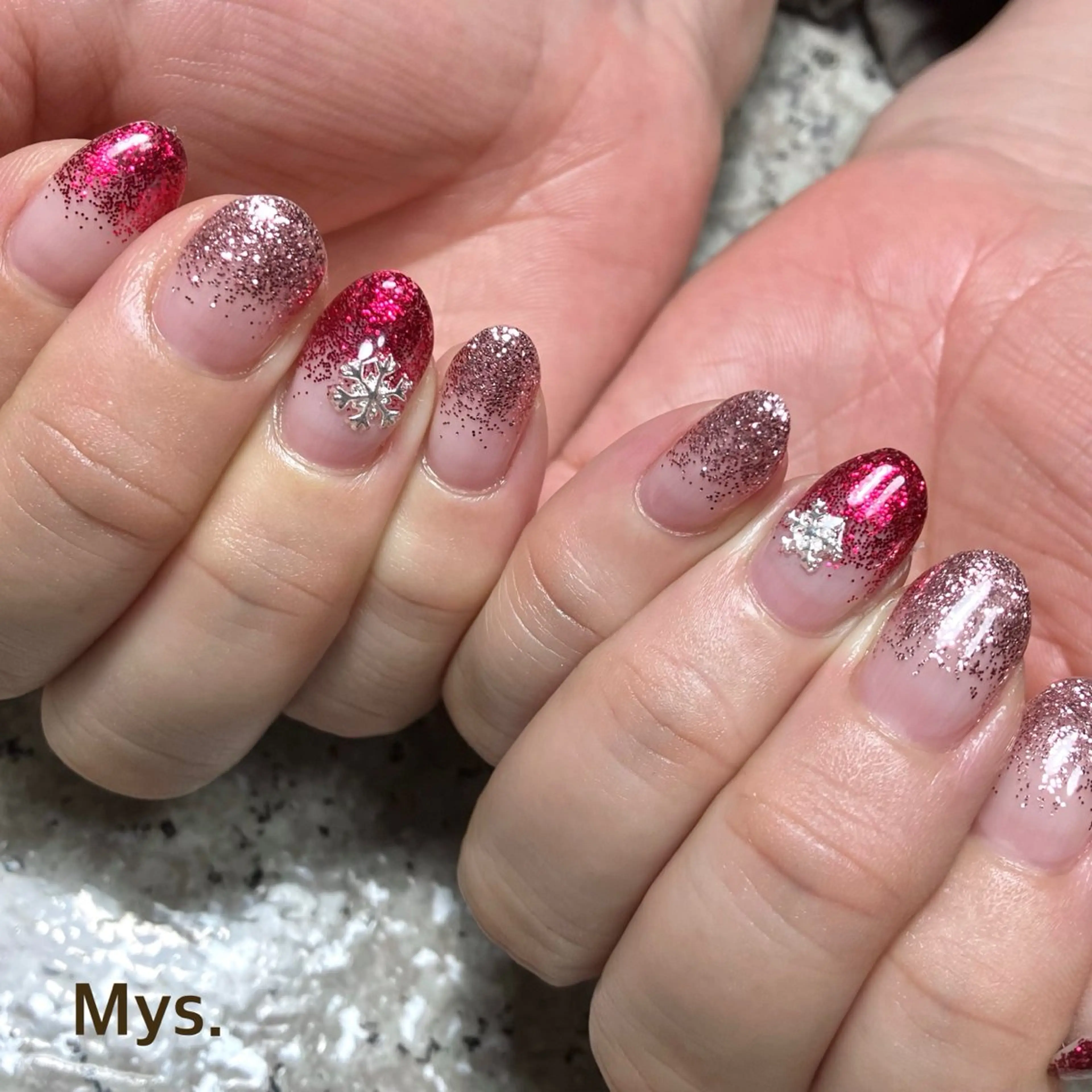 ネイル ハンドネイル Mys. 三上紗紀のネイルデザイン